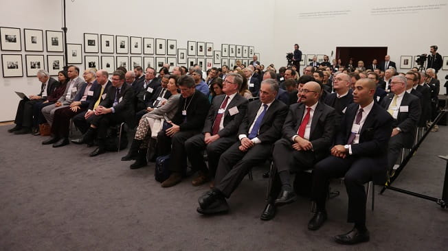 Audience in Davos