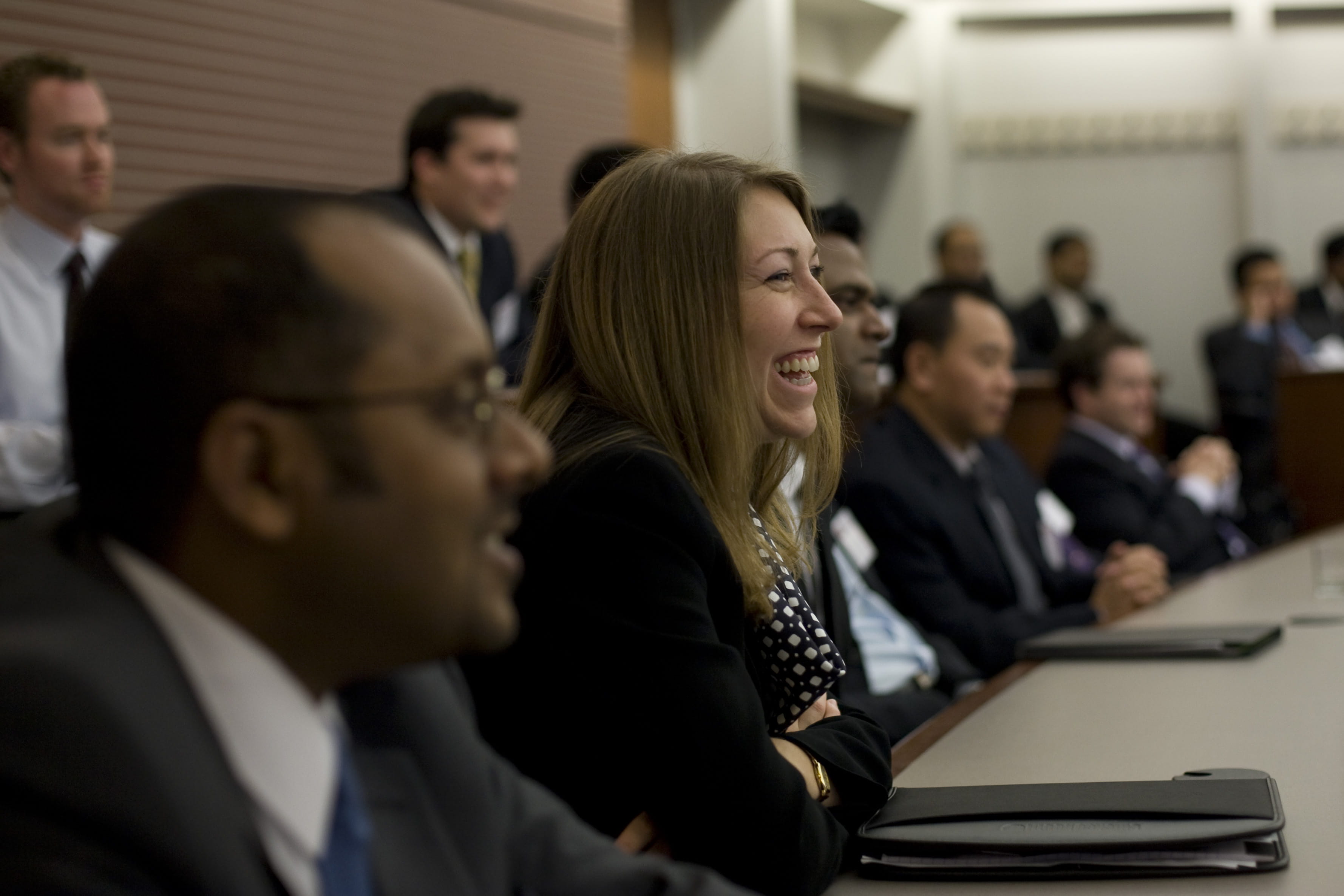 Photo from Booth Consulting Club Symposium