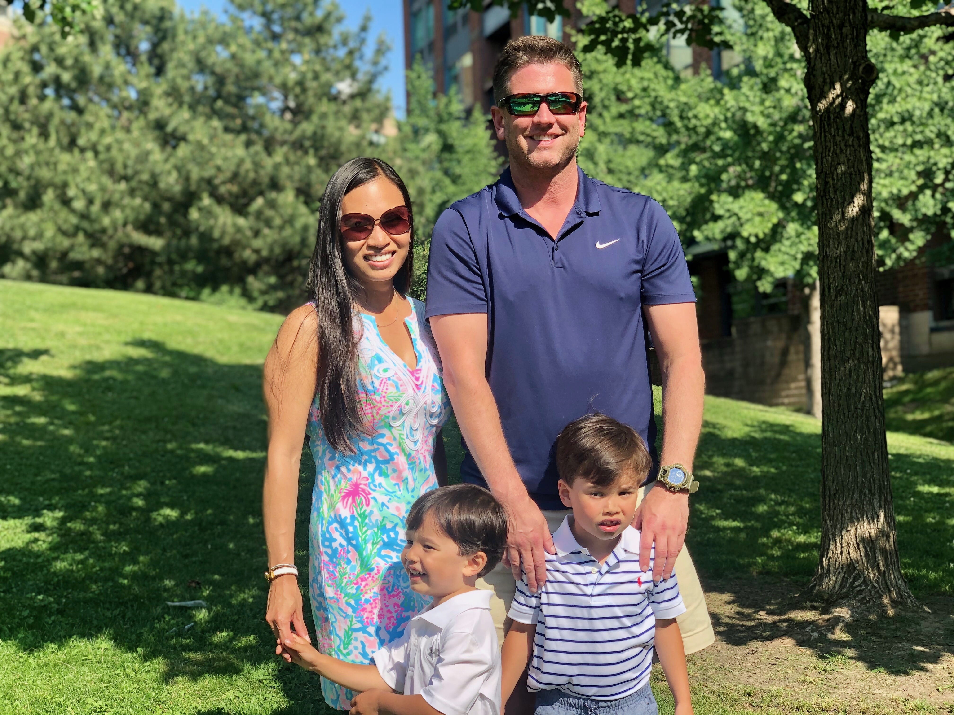 Chris Ashbee and family