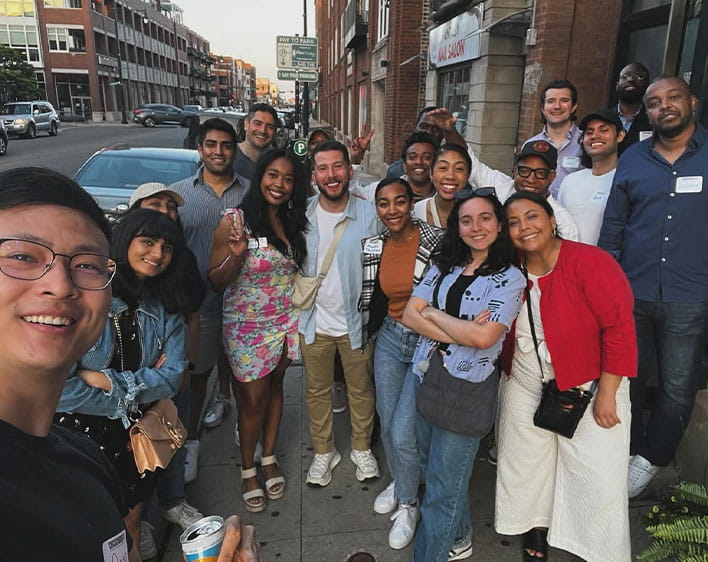 Group photo from BCB social event