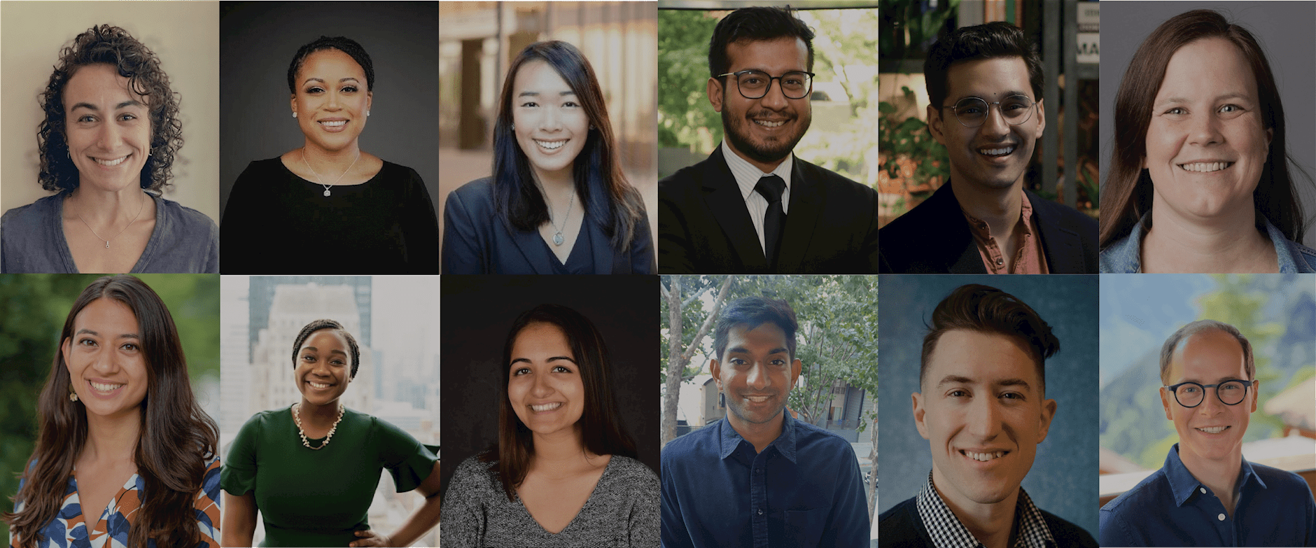 Collage of incoming Civic Scholars