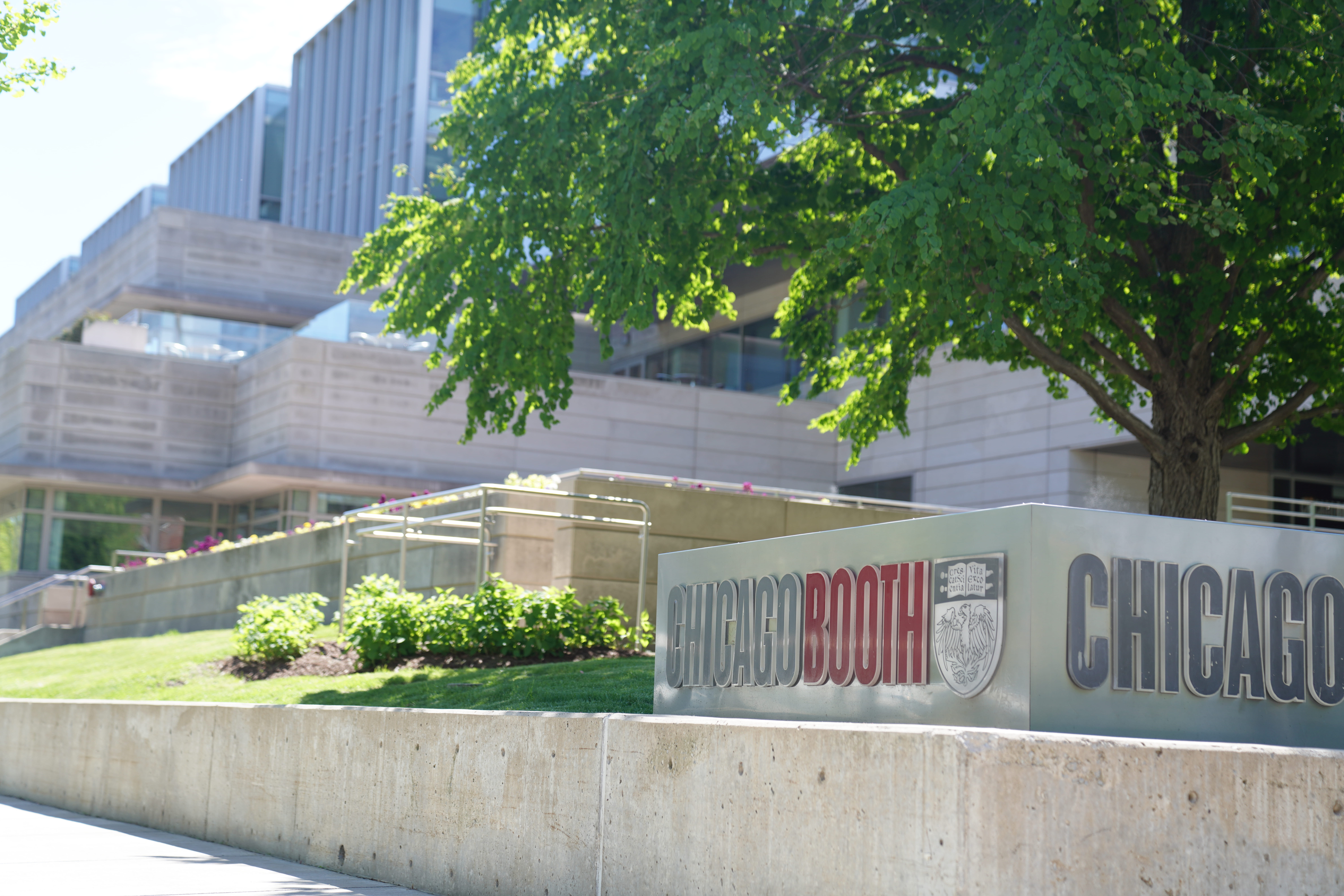 Outside of Chicago Booth Harper Center