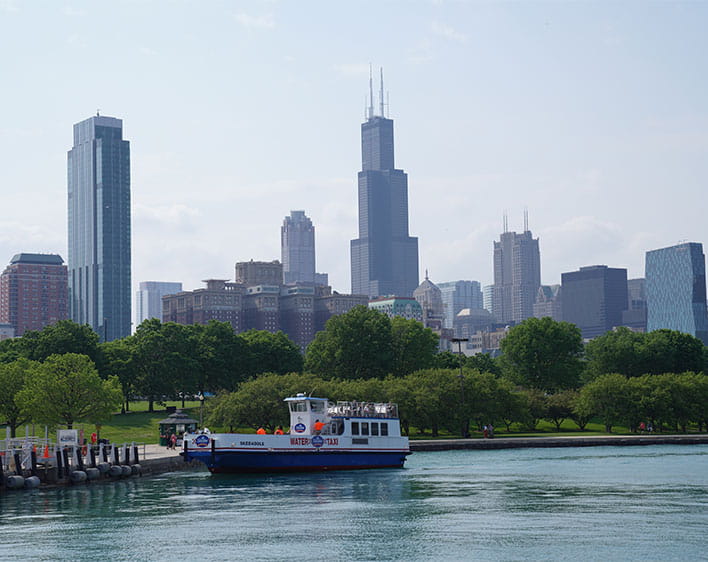 Chicago skyline during the daytime