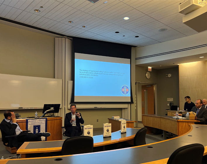 recent Catholics at Booth event