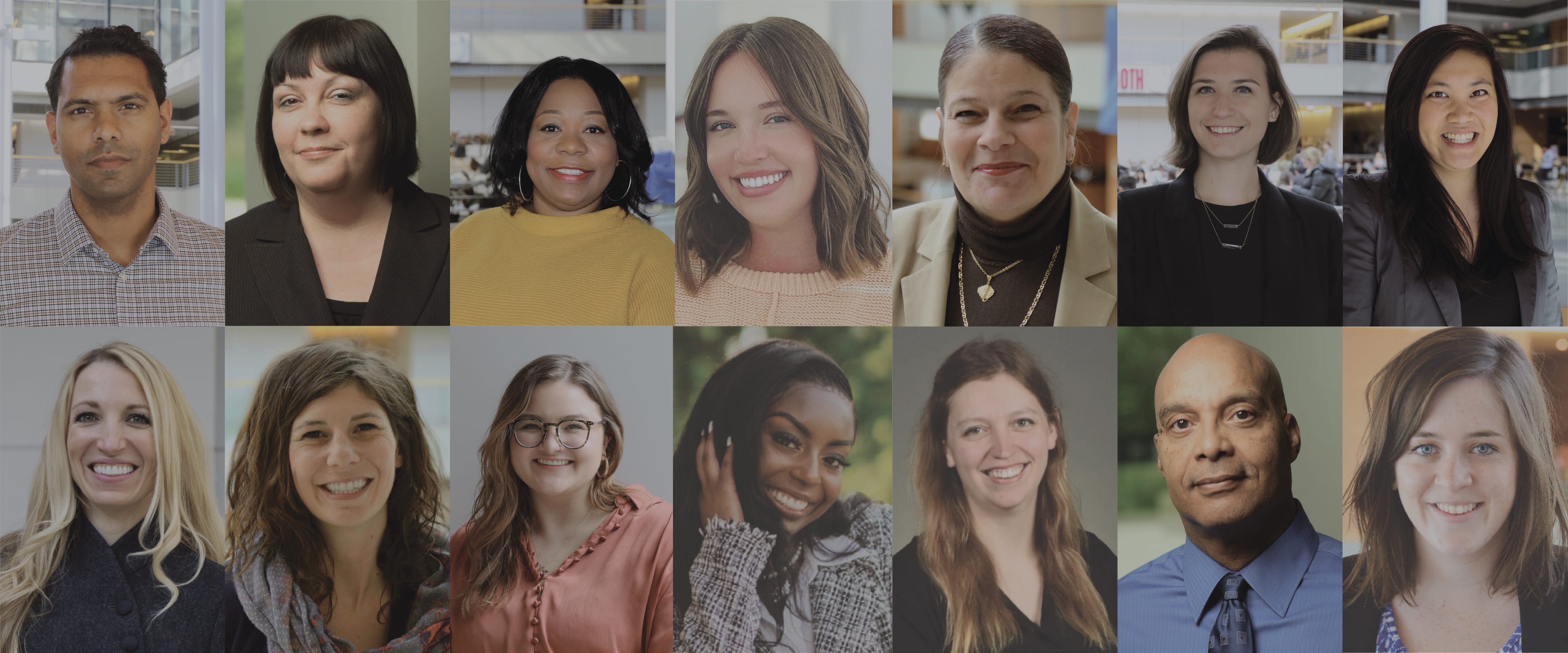 collage image of 2023-24 FT Admissions Officers