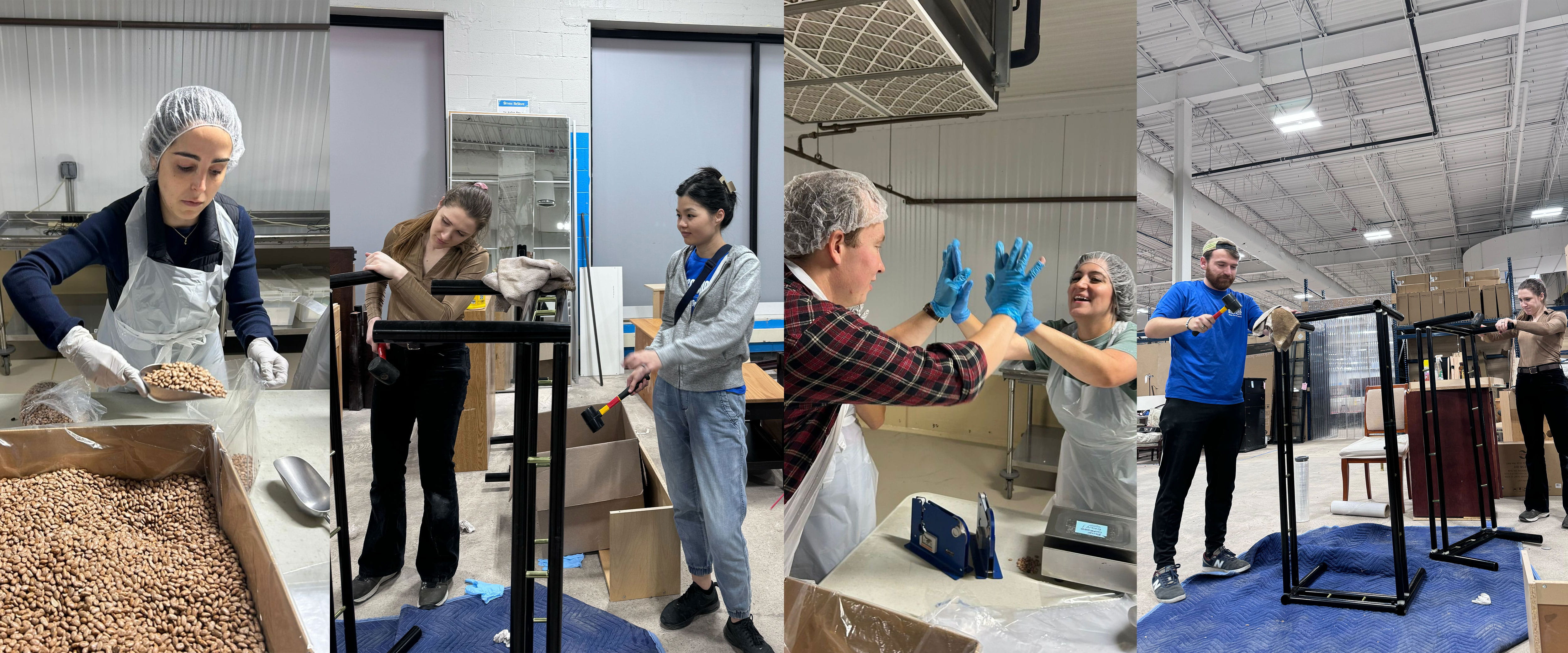 collage of Giving Something Back Group members