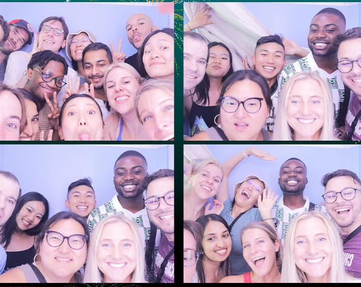 Taipei 101 Photobooth Random Walk group photo with Jaire and other Boothies