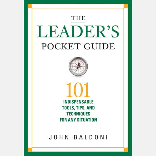 John Baldoni Leaders Pocket Guide