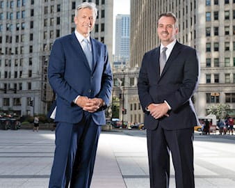 Fall 2015 Features Of Like Minds In The C-Suite Putting Chicago On The Global Finance Map Bryan David Trott And Mike Burns