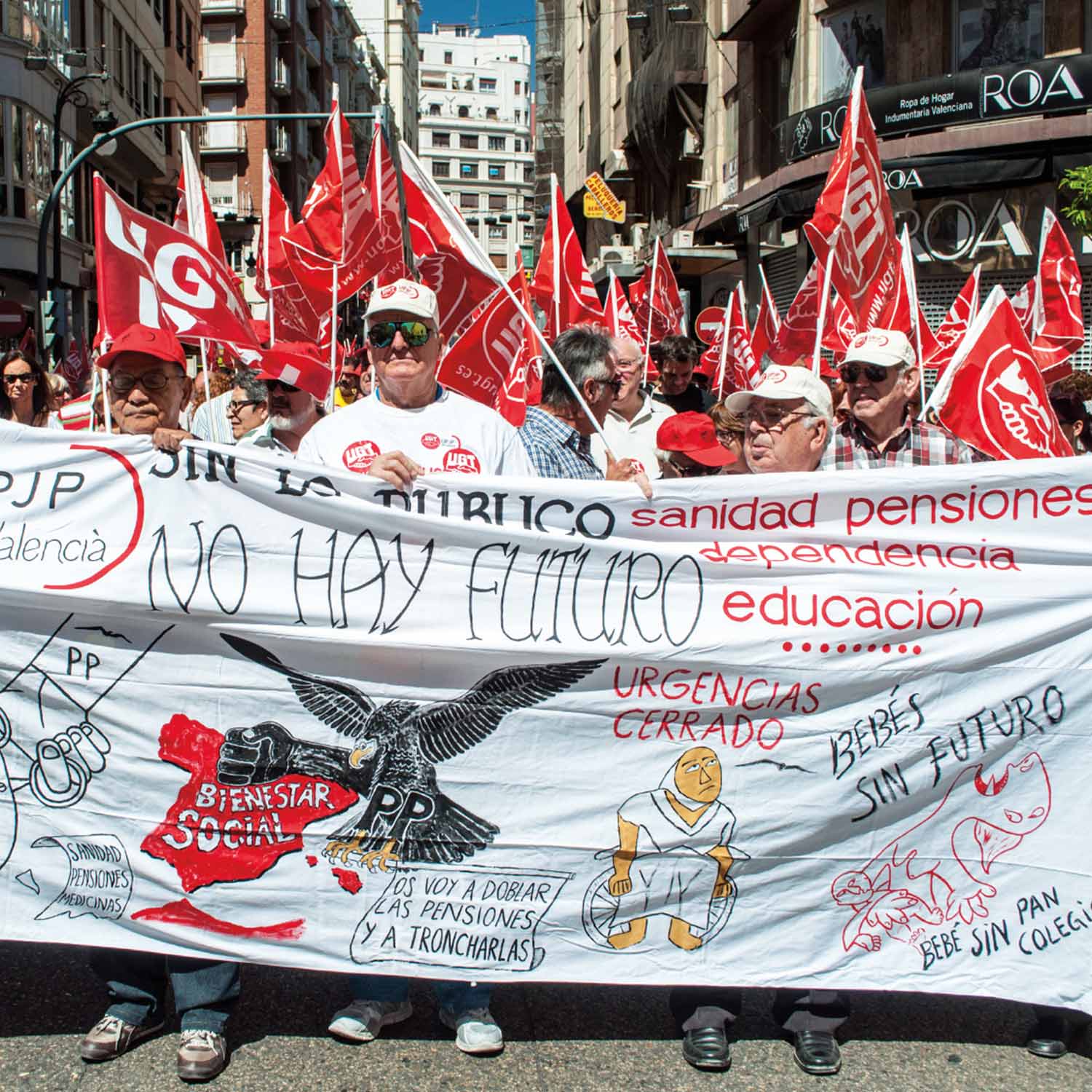 Fall 2015 Features The Survivor Workers Protest In Valencia Spain