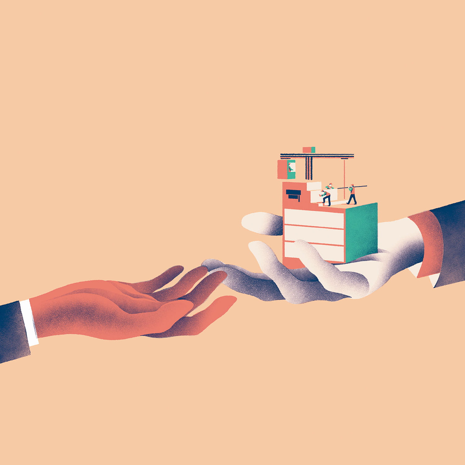 Giving Back Illustration