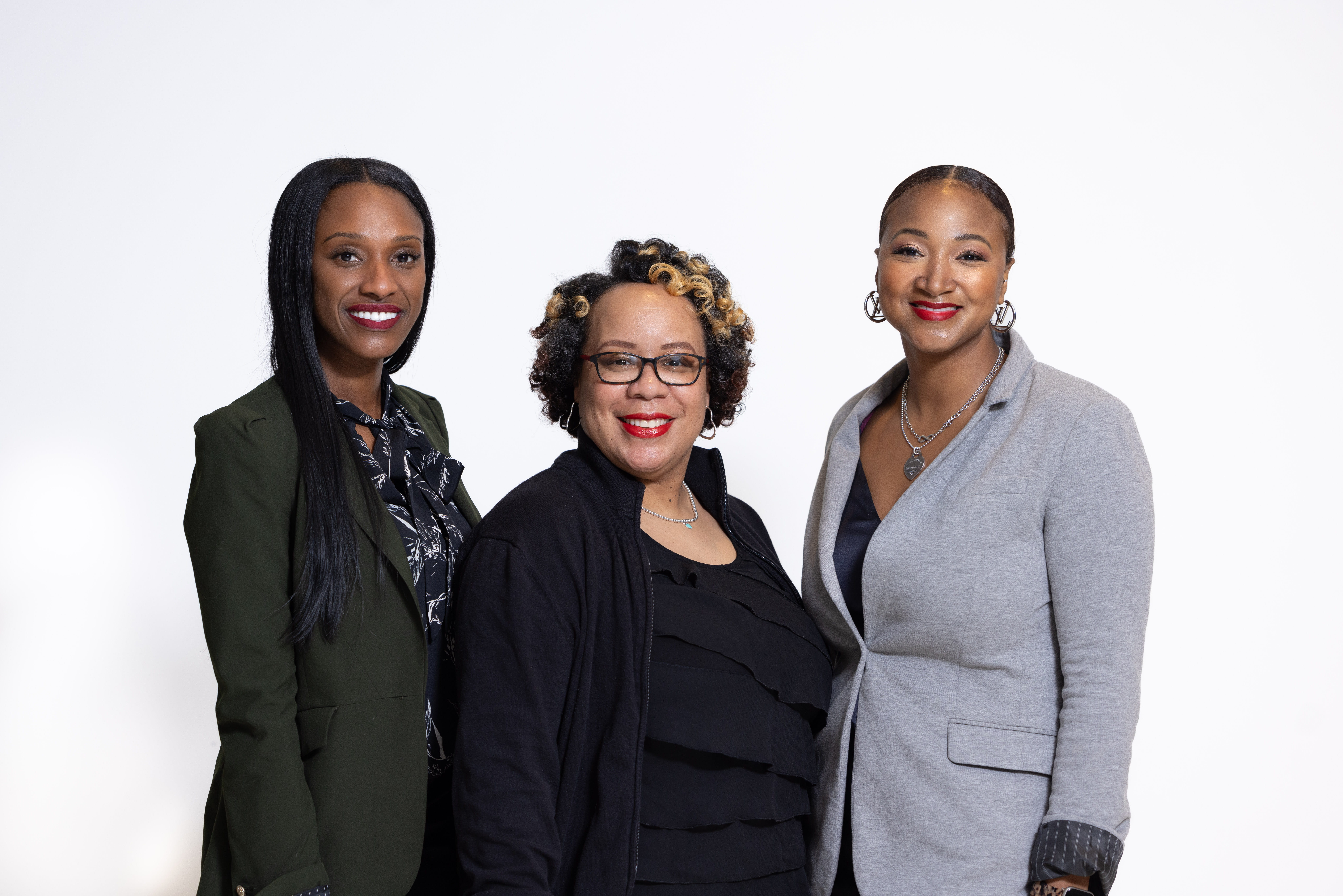 Three staff members from City Year Chicago