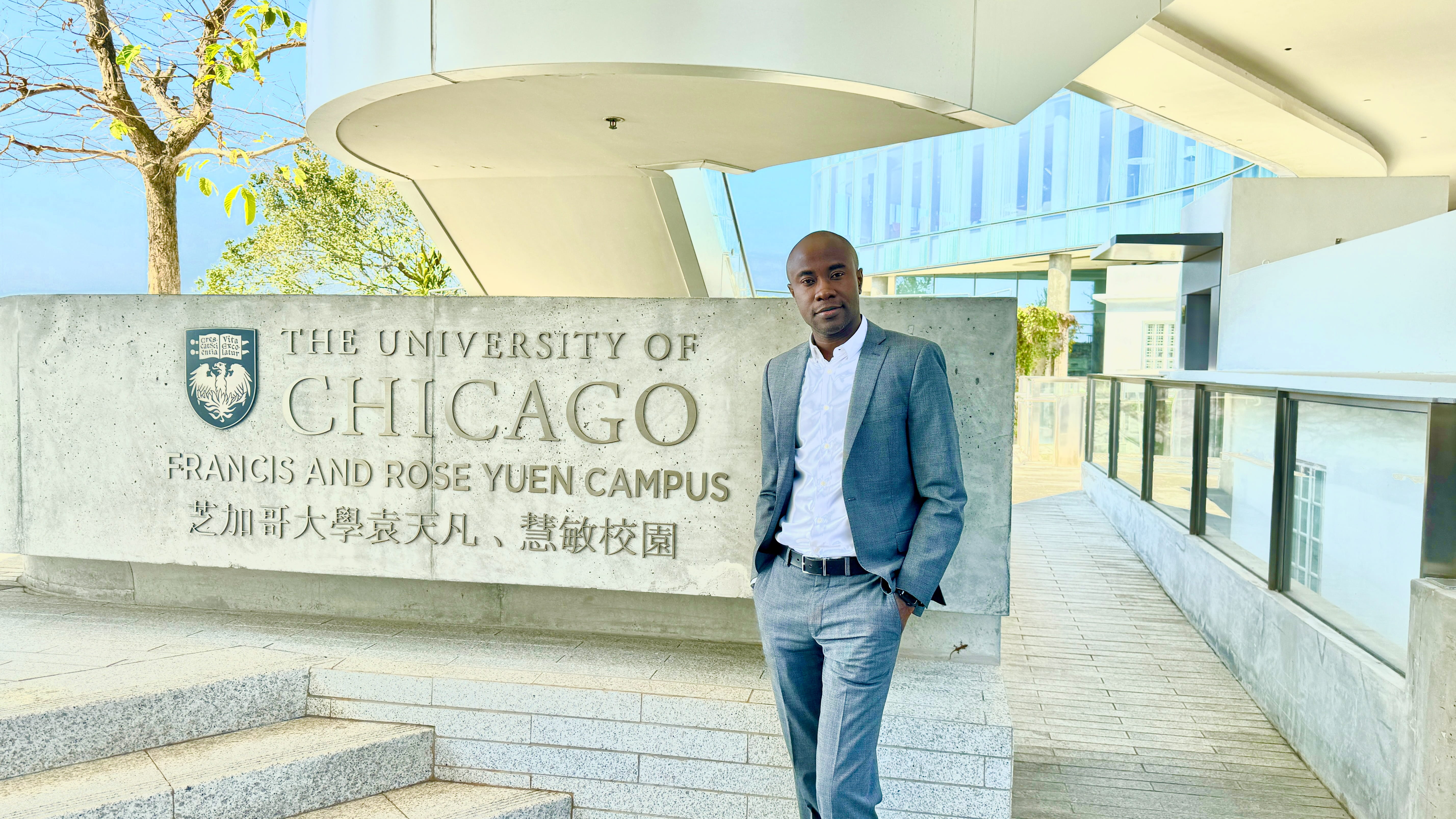 Current EMBA student Hope Duntoye at Chicago Booth