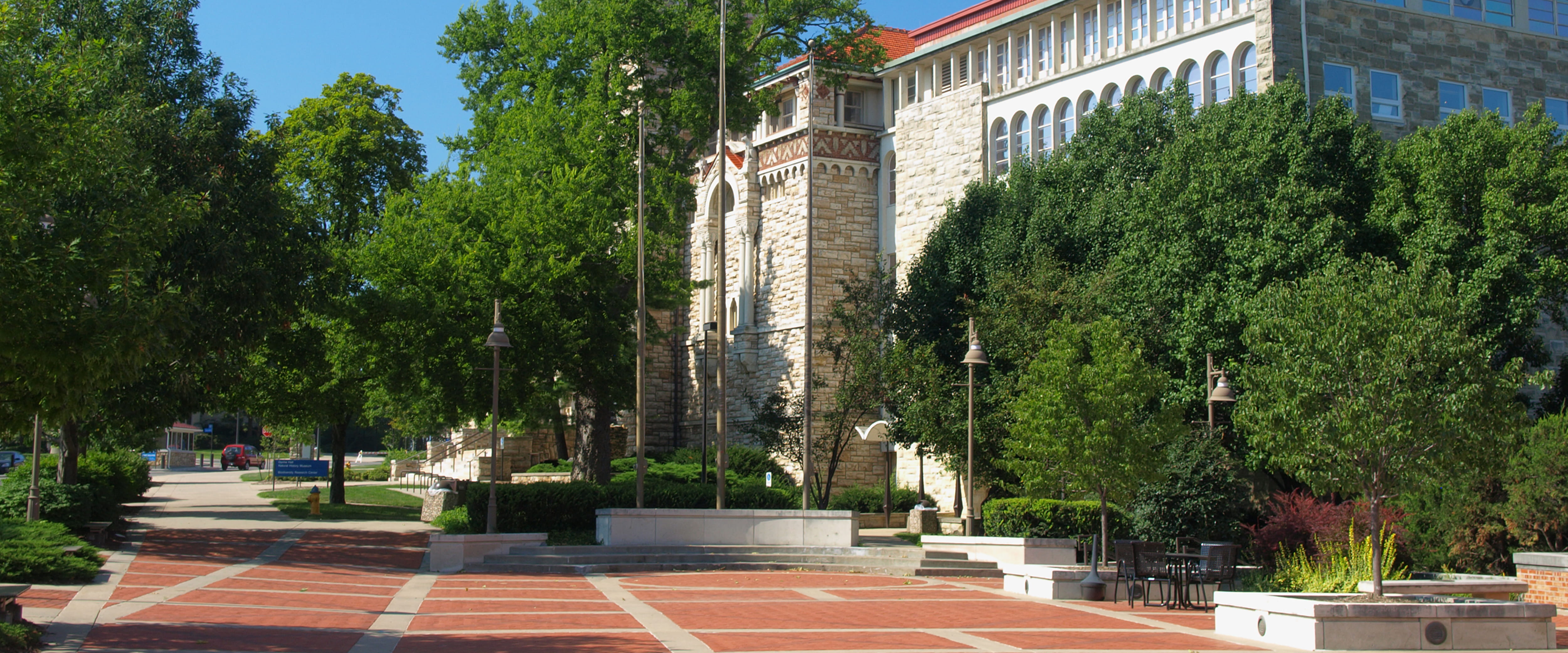 Photo of a building at The University of Kansas