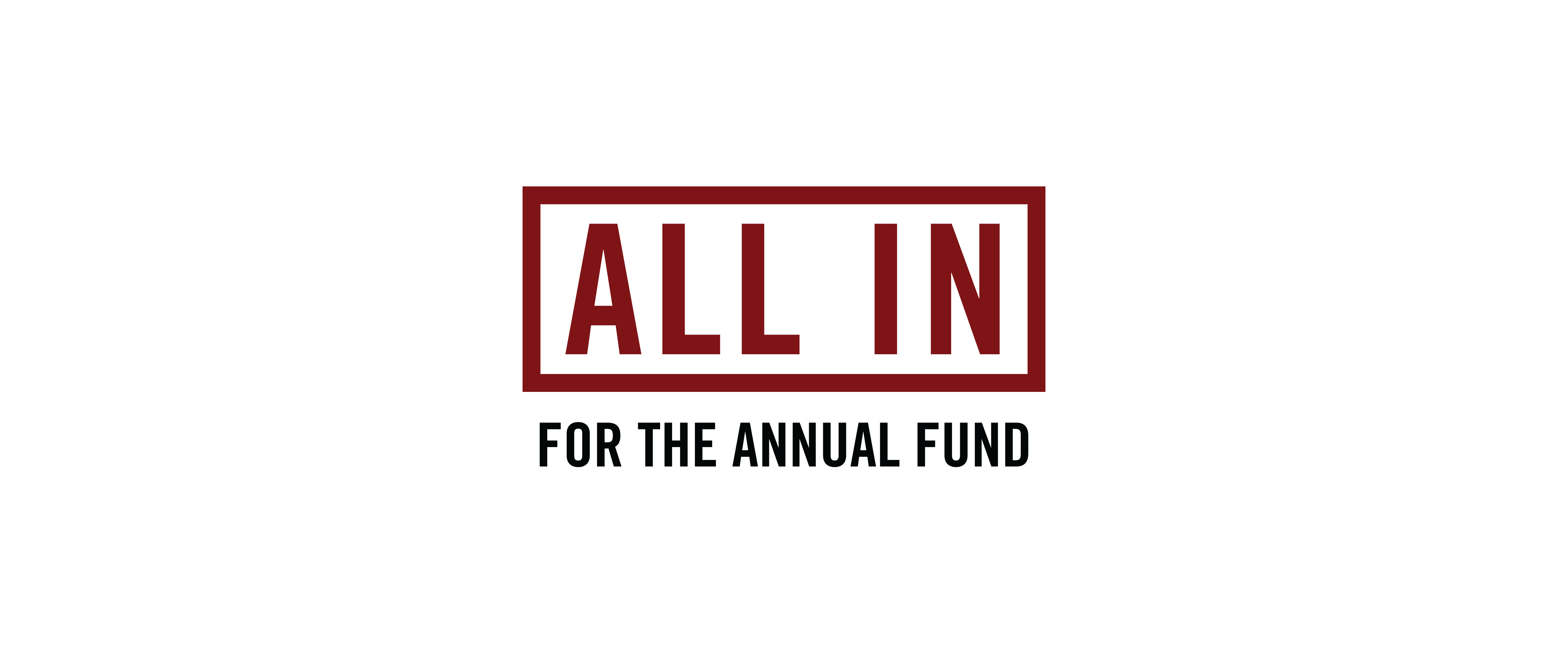 All In for the Annual Fund Challenge Logo
