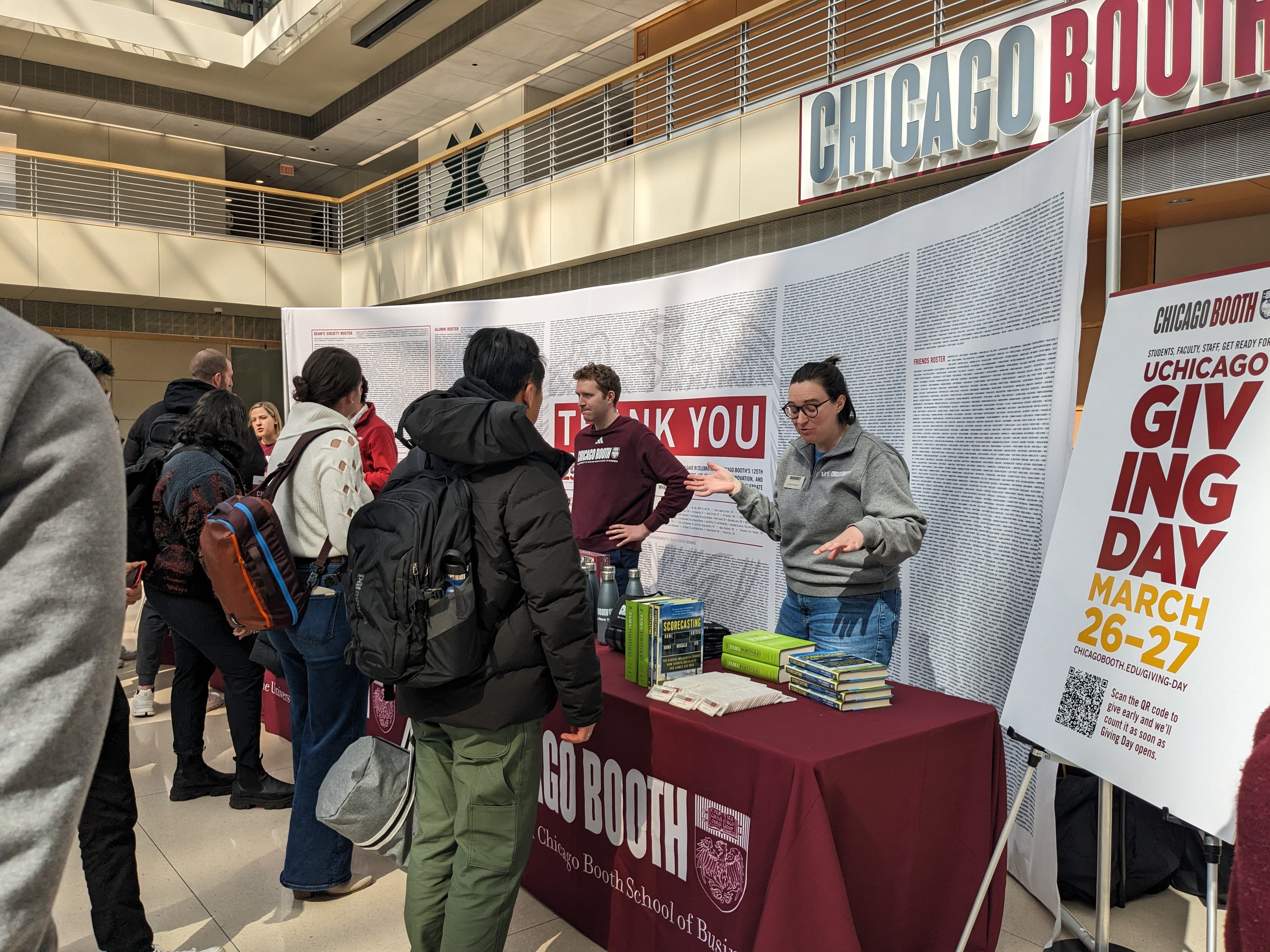 Harper Center Giving Day Photo