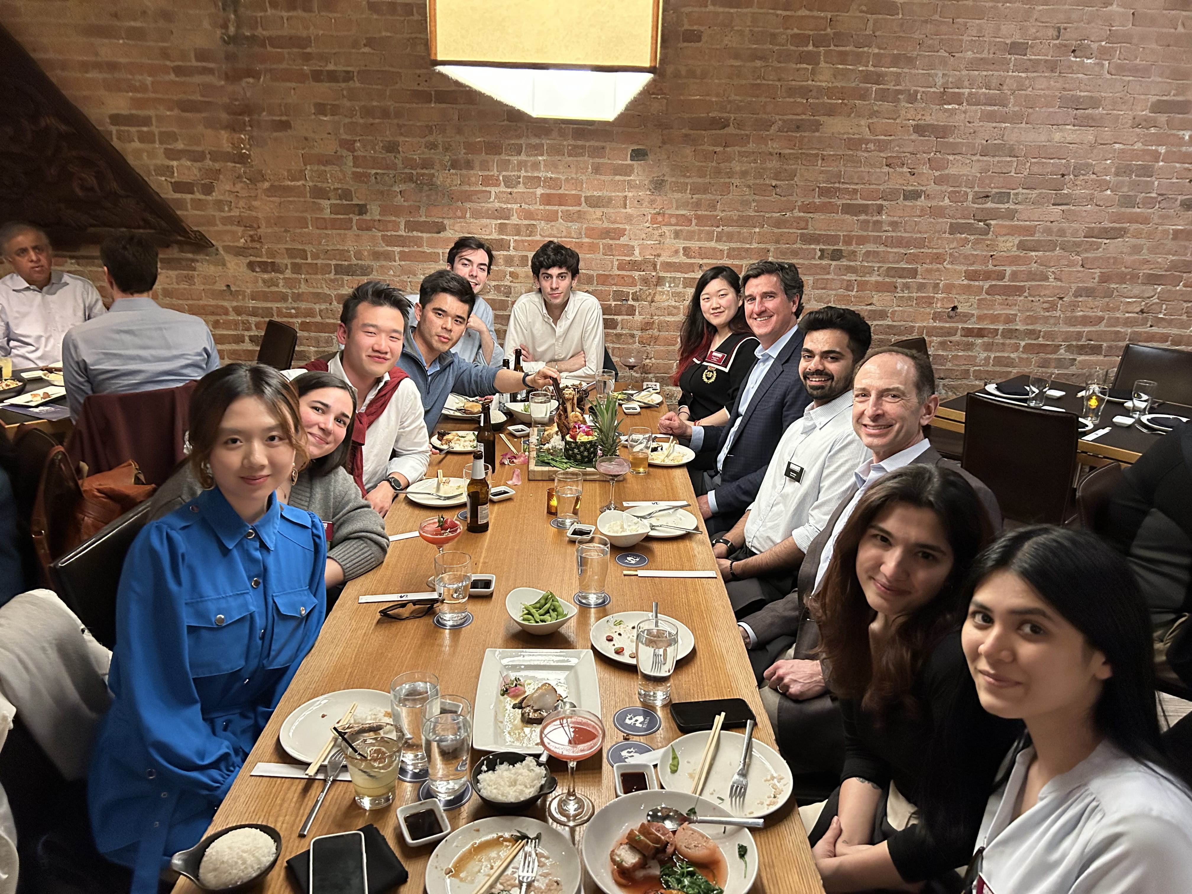 MiM and MiF Booth Family Dinner