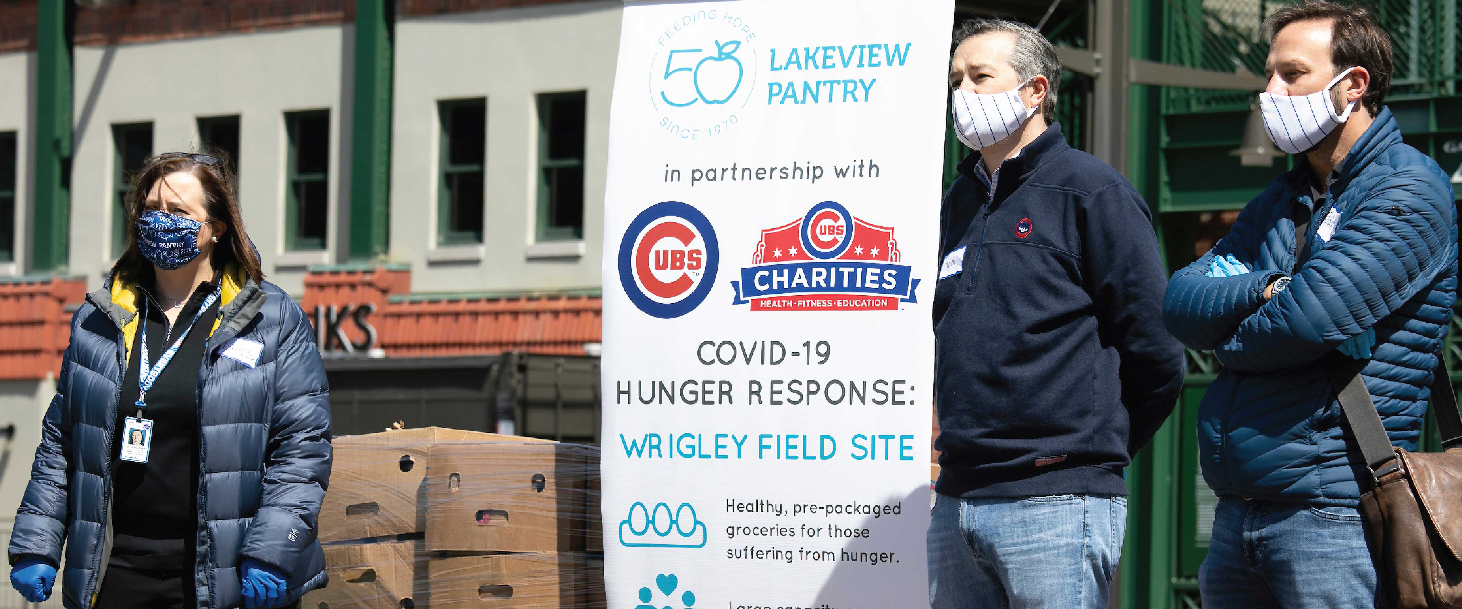 Volunteer with Lakeview Pantry on the Wrigley Field
