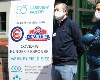 Volunteer with Lakeview Pantry on the Wrigley Field