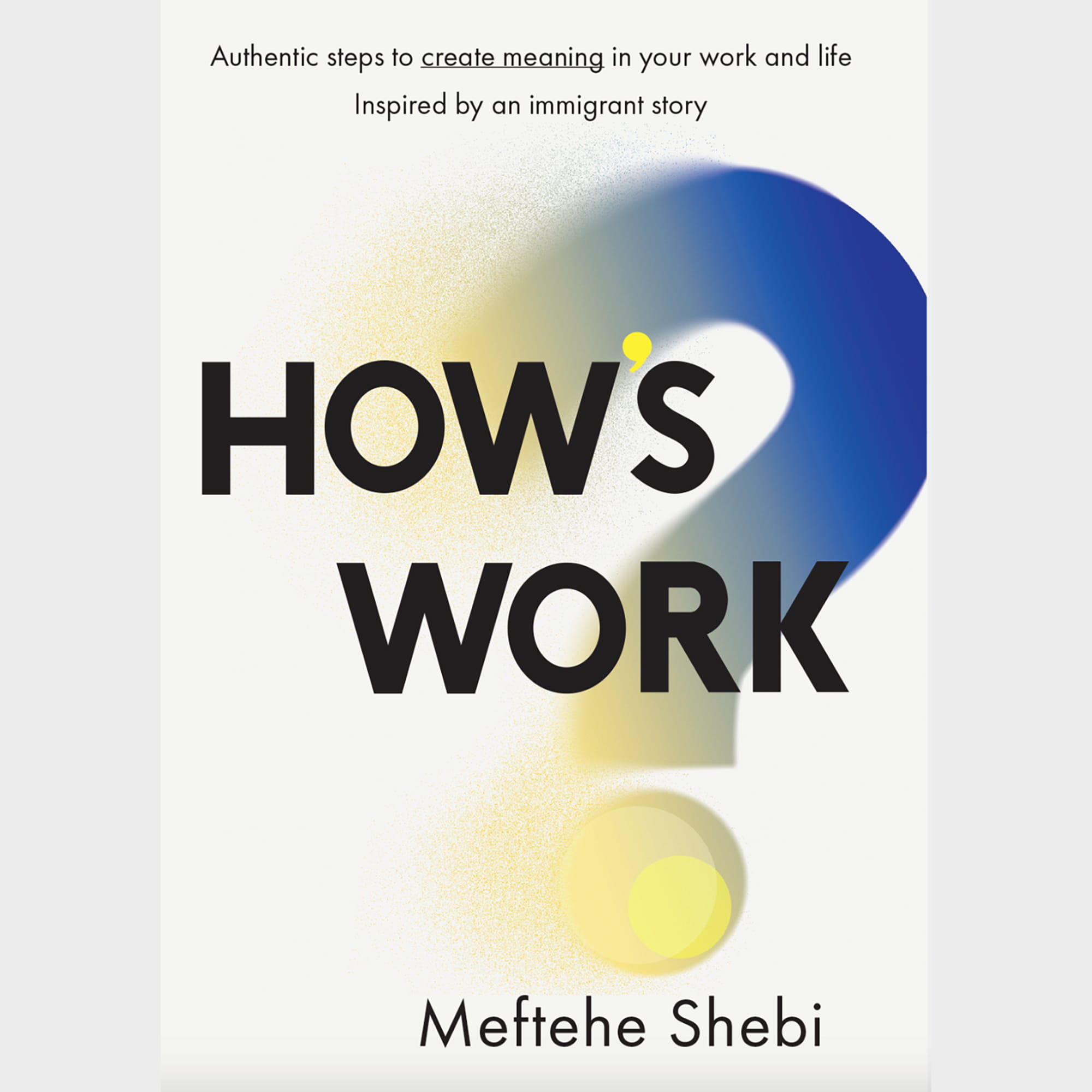 How's Work book cover.