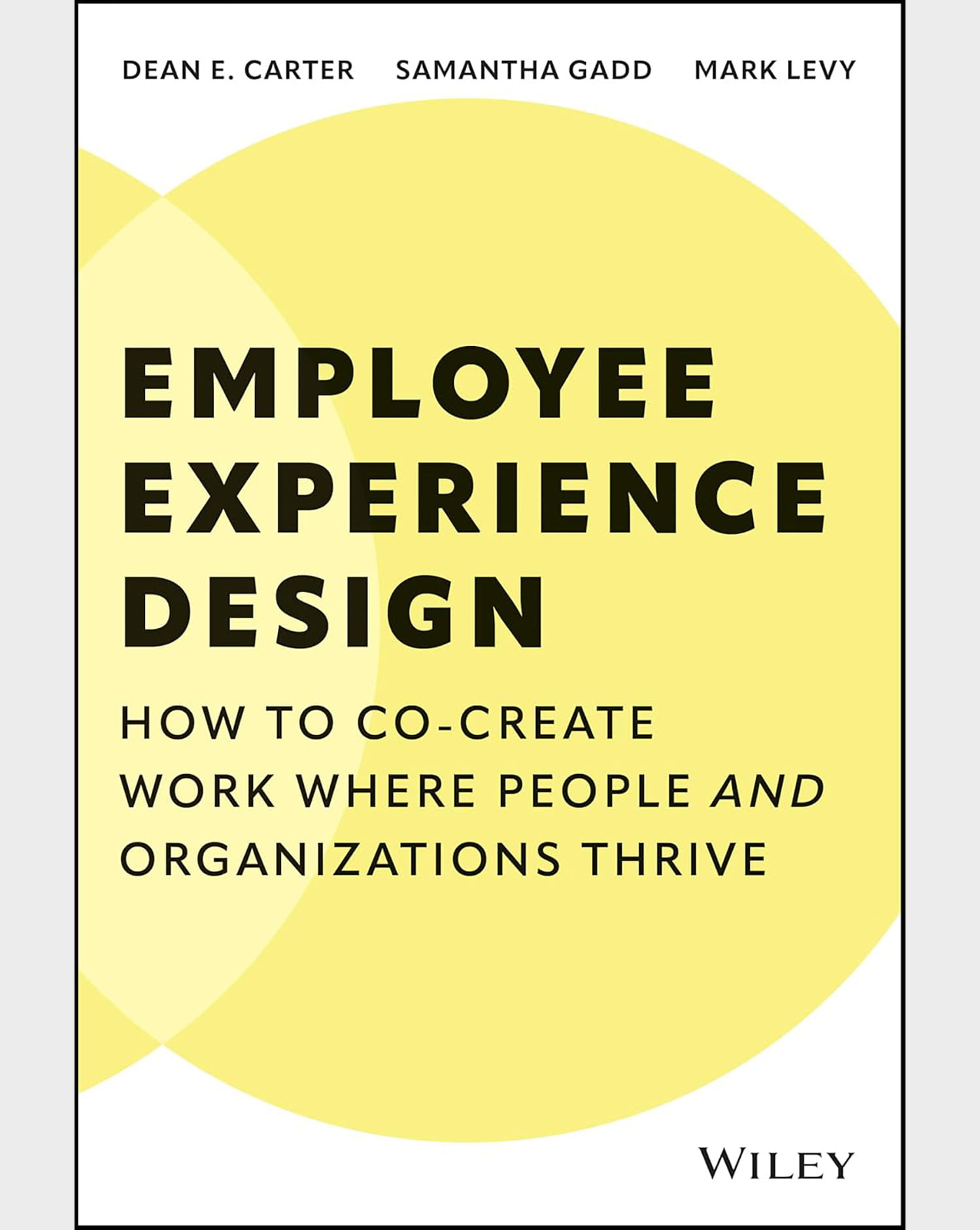 employee experience design book cover
