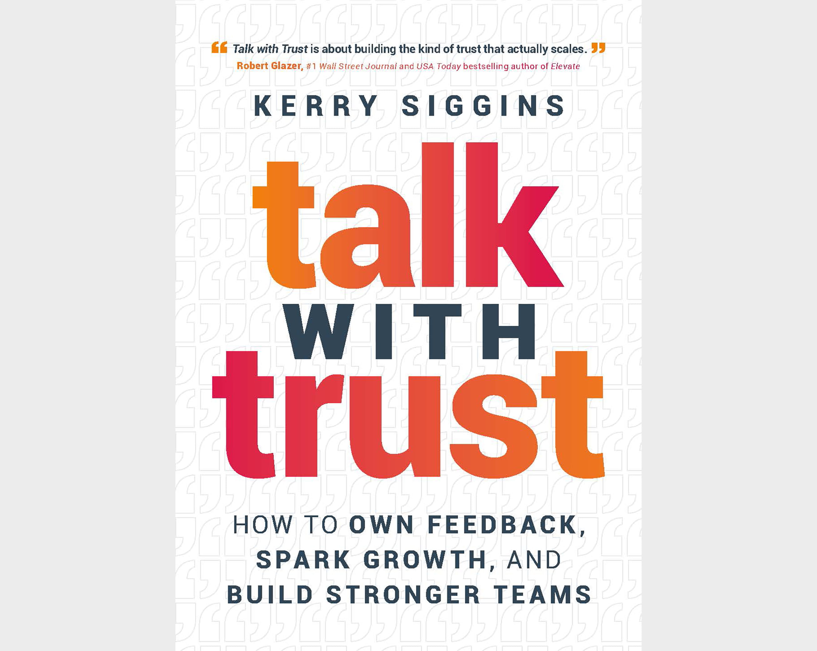 Talk with Trust Book Cover 