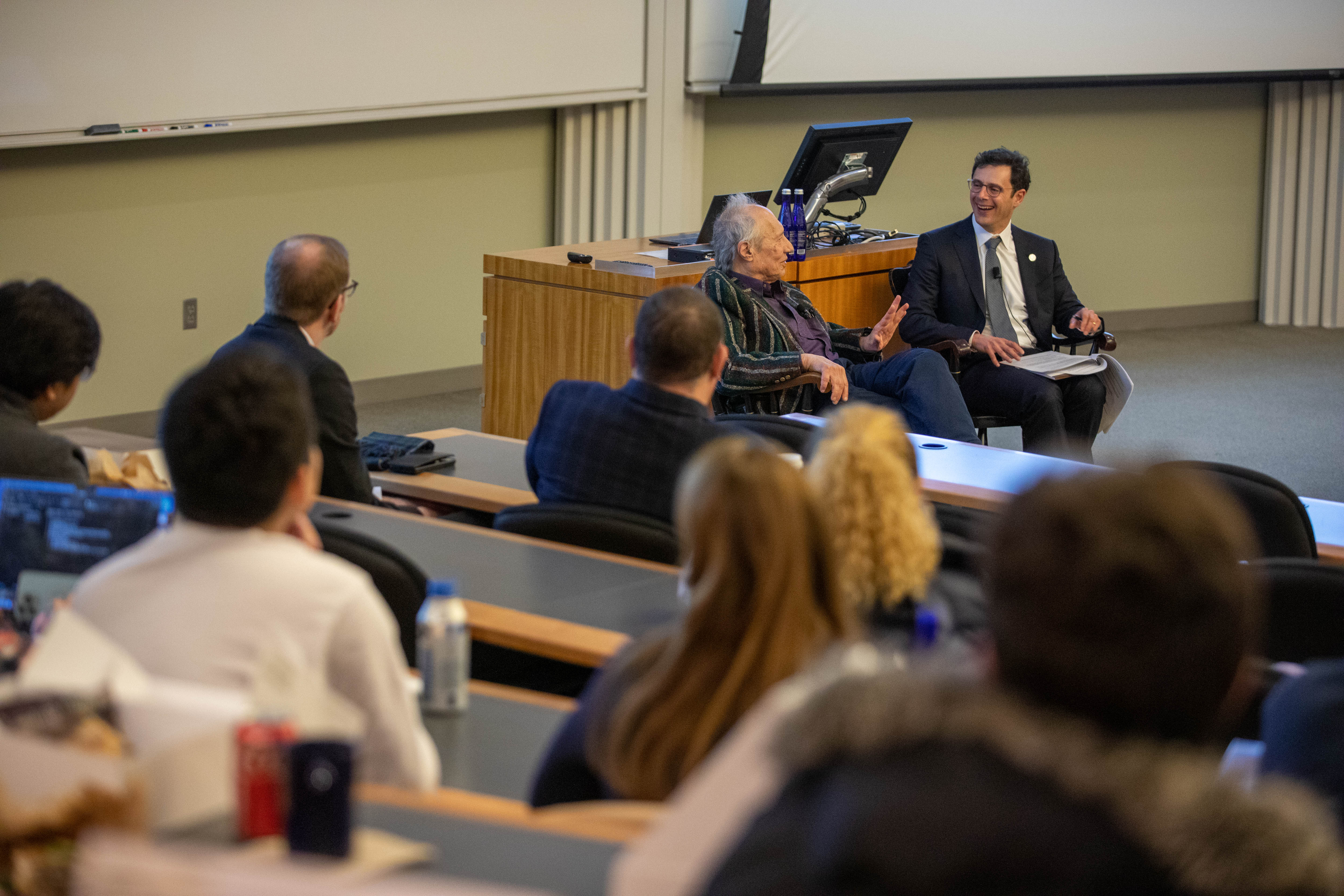 Photo from Adam Smith and the Chicago School of Economics: A Conversation with Sam Peltzman