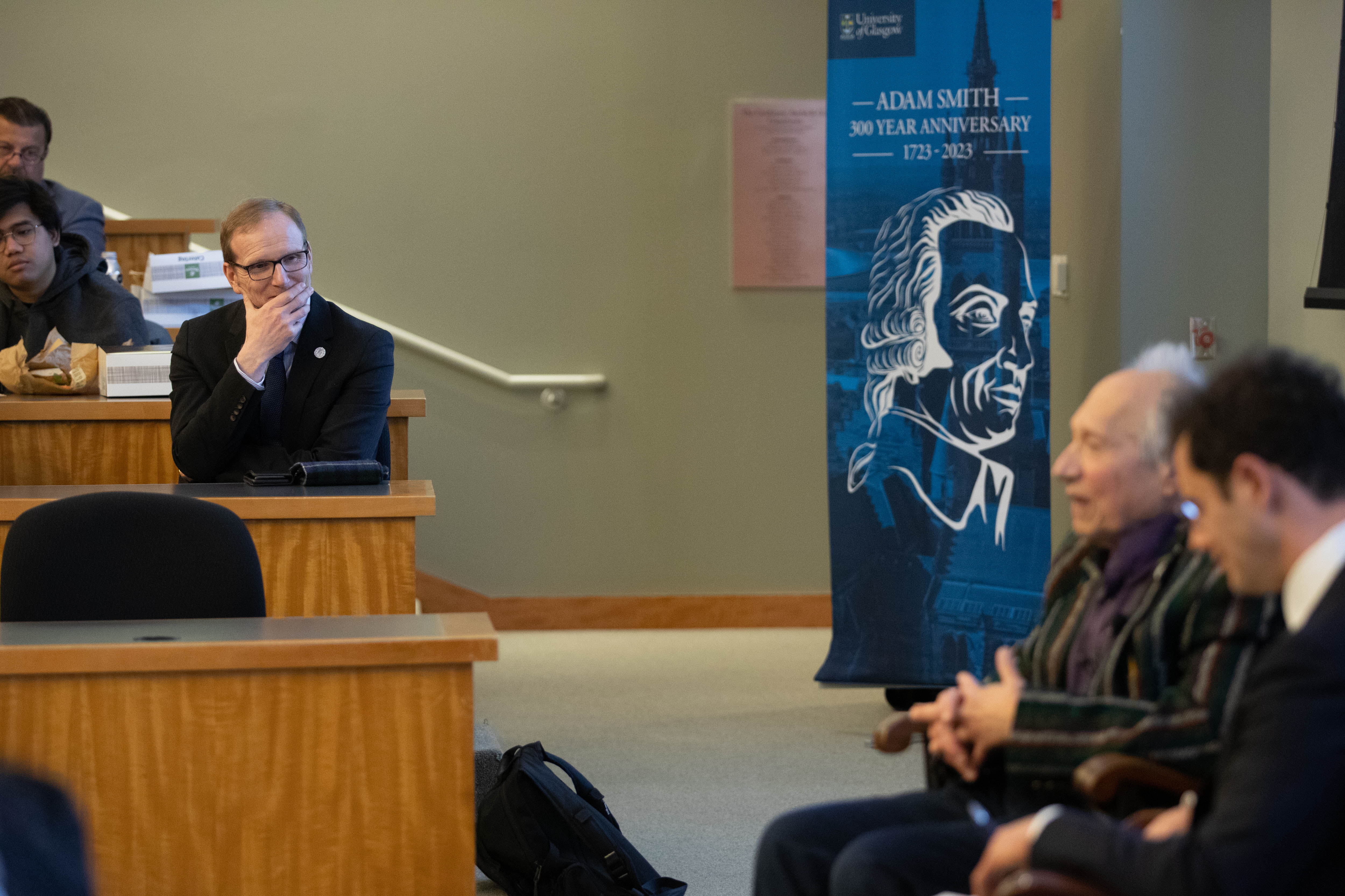 Photo from Adam Smith and the Chicago School of Economics: A Conversation with Sam Peltzman