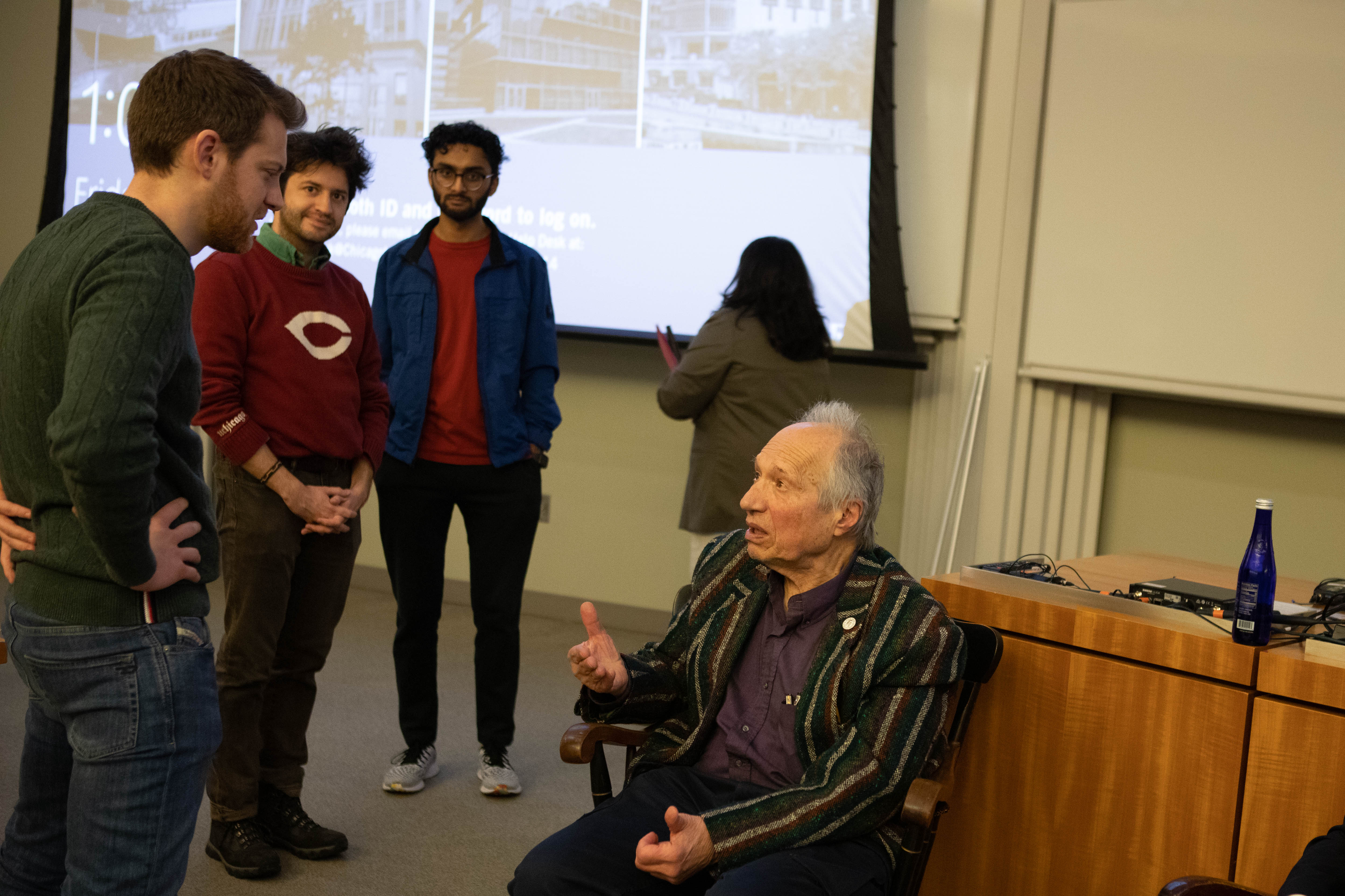 Photo from Adam Smith and the Chicago School of Economics: A Conversation with Sam Peltzman