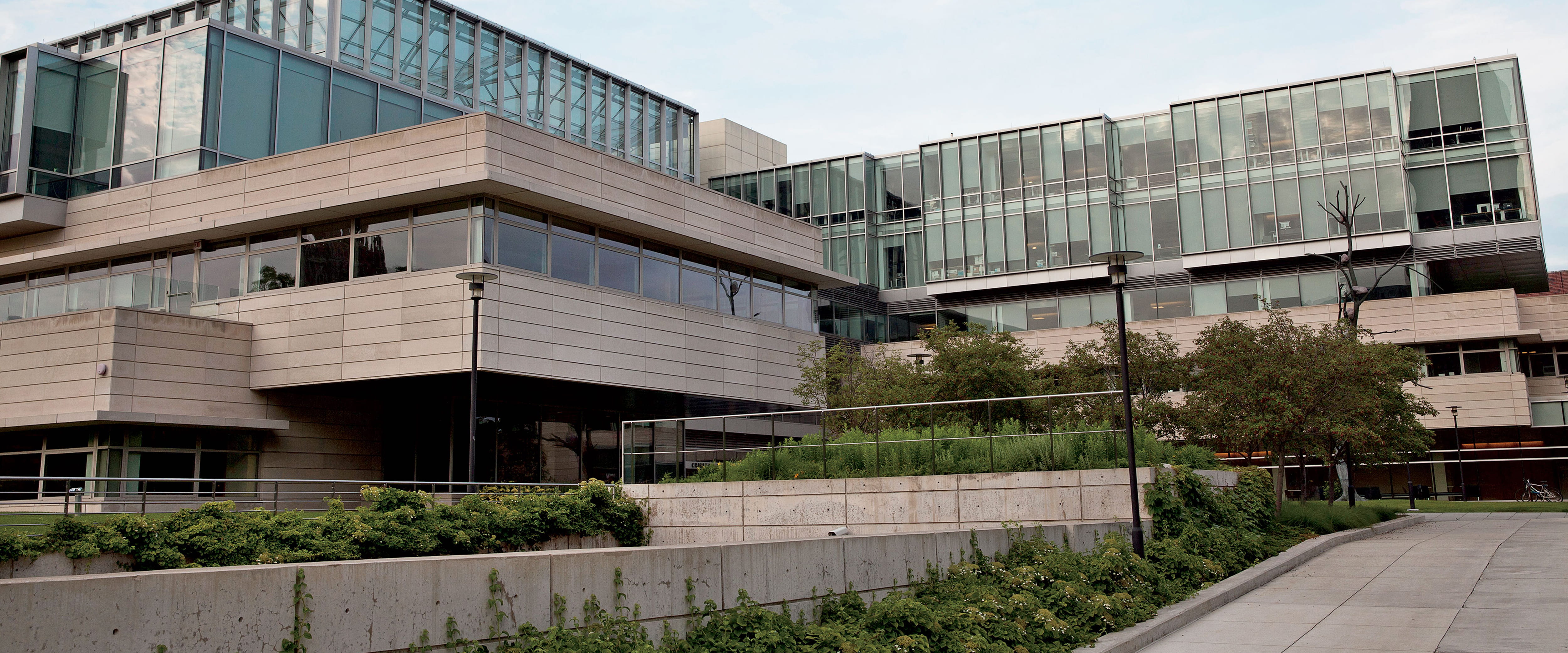 Outside of the Chicago Booth Harper Center