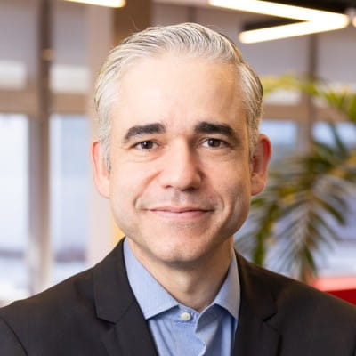 Tiago Dias Smiles in headshot