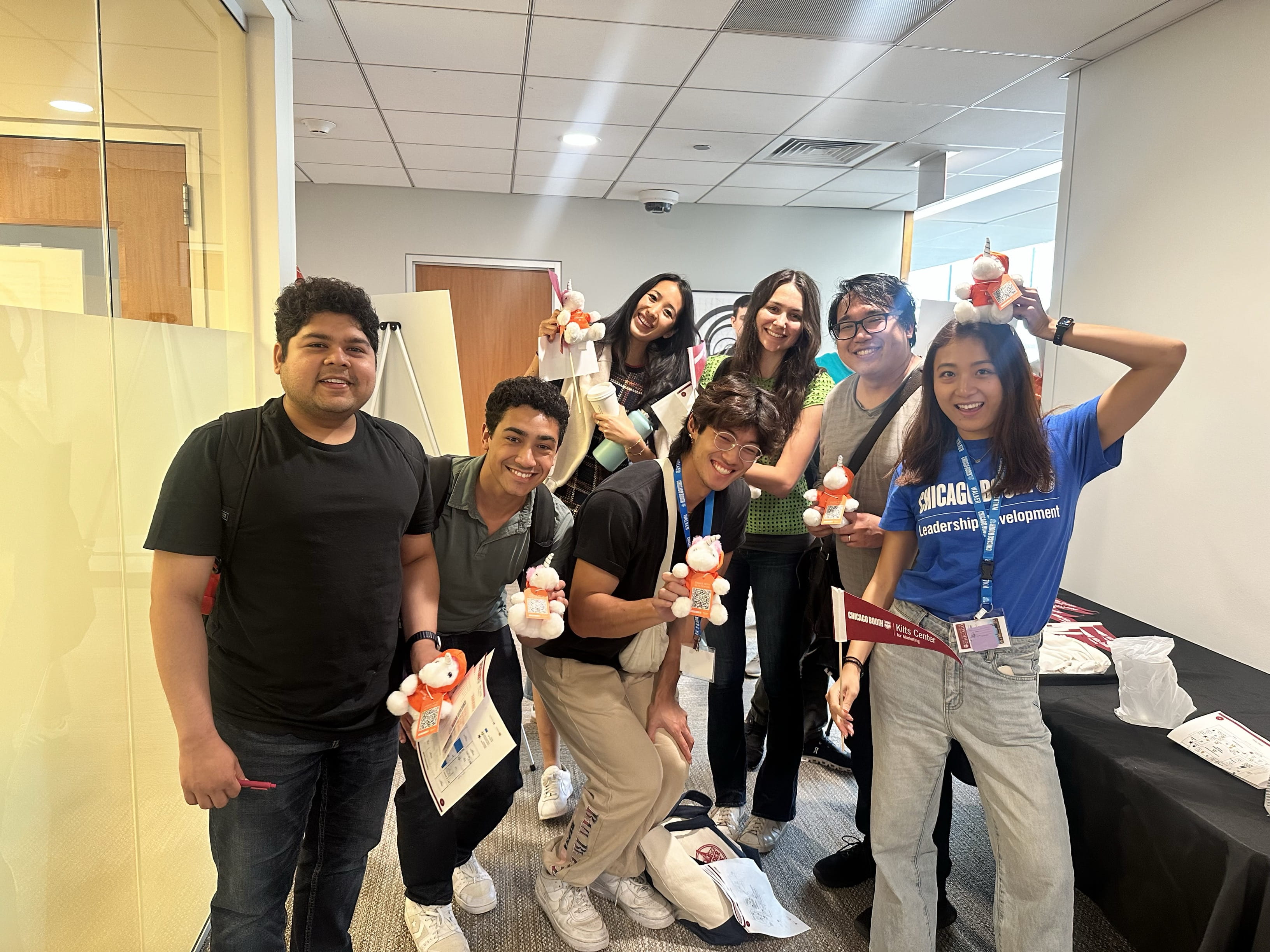 Students visit the Kilts Center