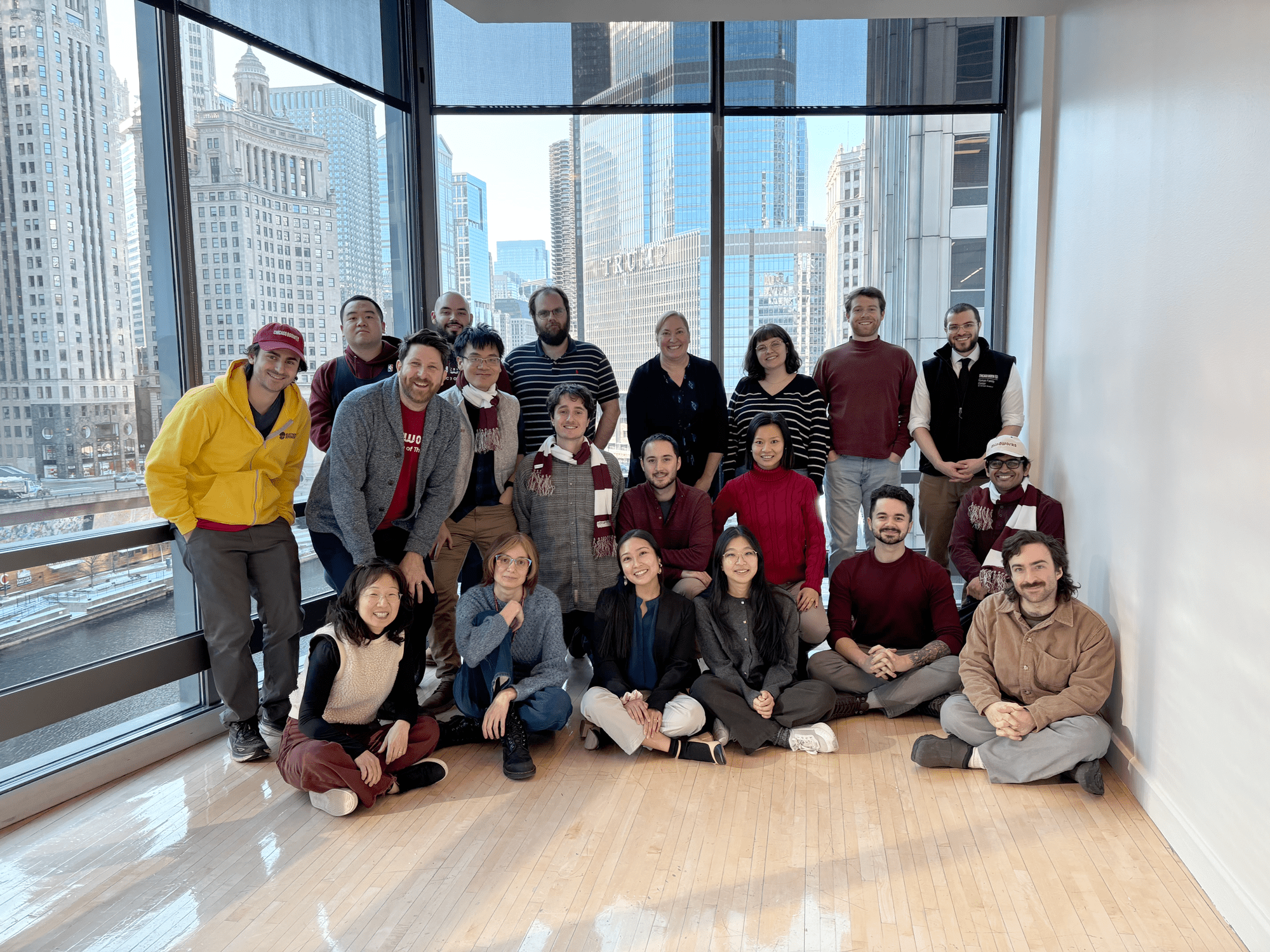 A group photo of the CDR staff