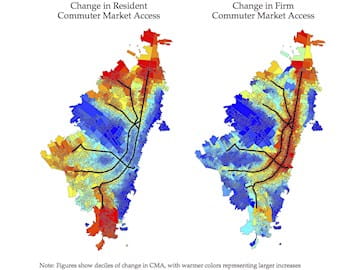 Change in Resident and Firm Commuter Market Access