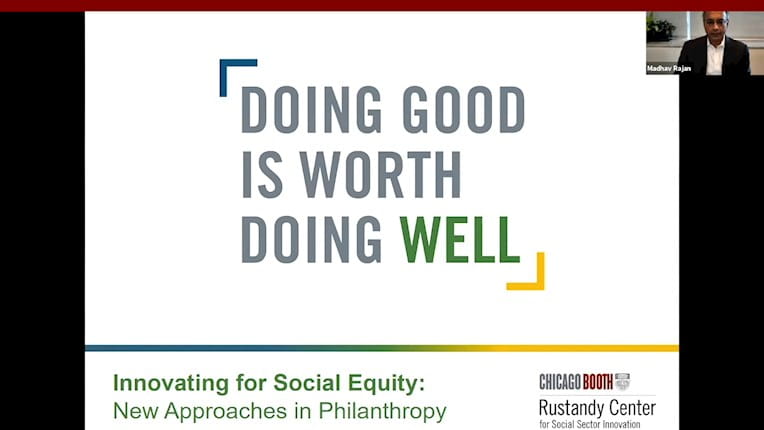 Video Thumbnail | Innovating for Social Equity: New Approaches in Philanthropy