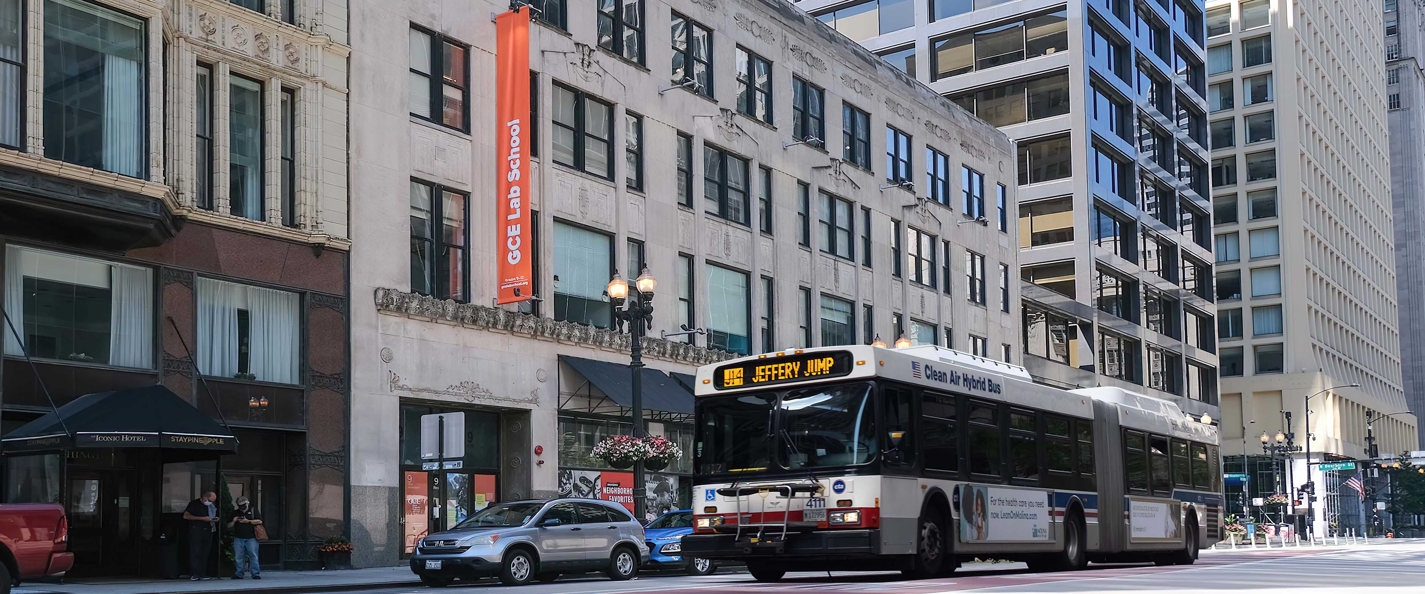Image of GCE Lab School campus in downtown Chicago