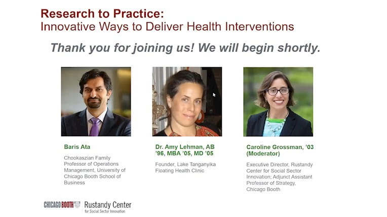Video Thumbnail | Reserach to Practice: Innovative Ways to Deliver Health Interventions
