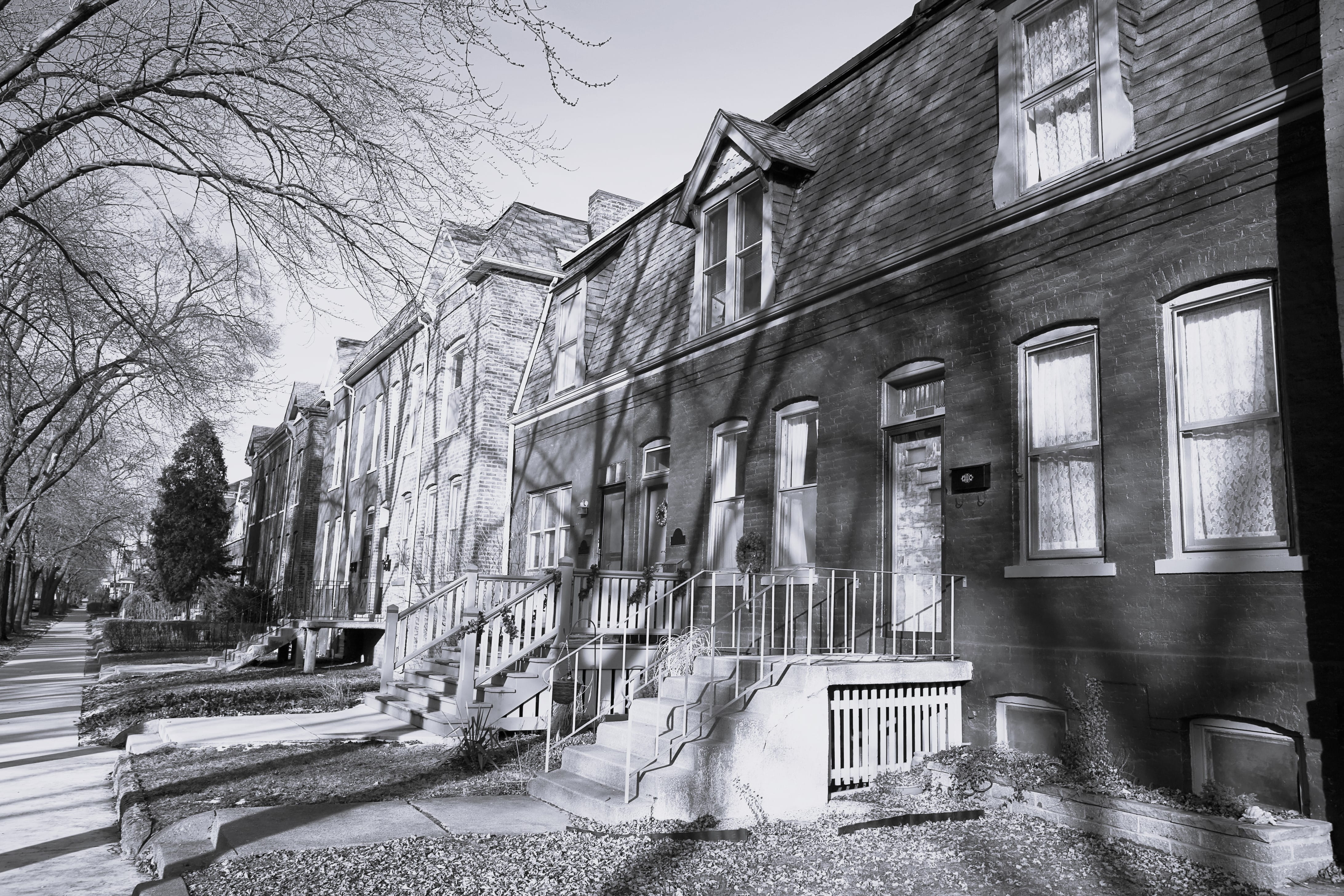 Pullman neighborhood houses in Chicago