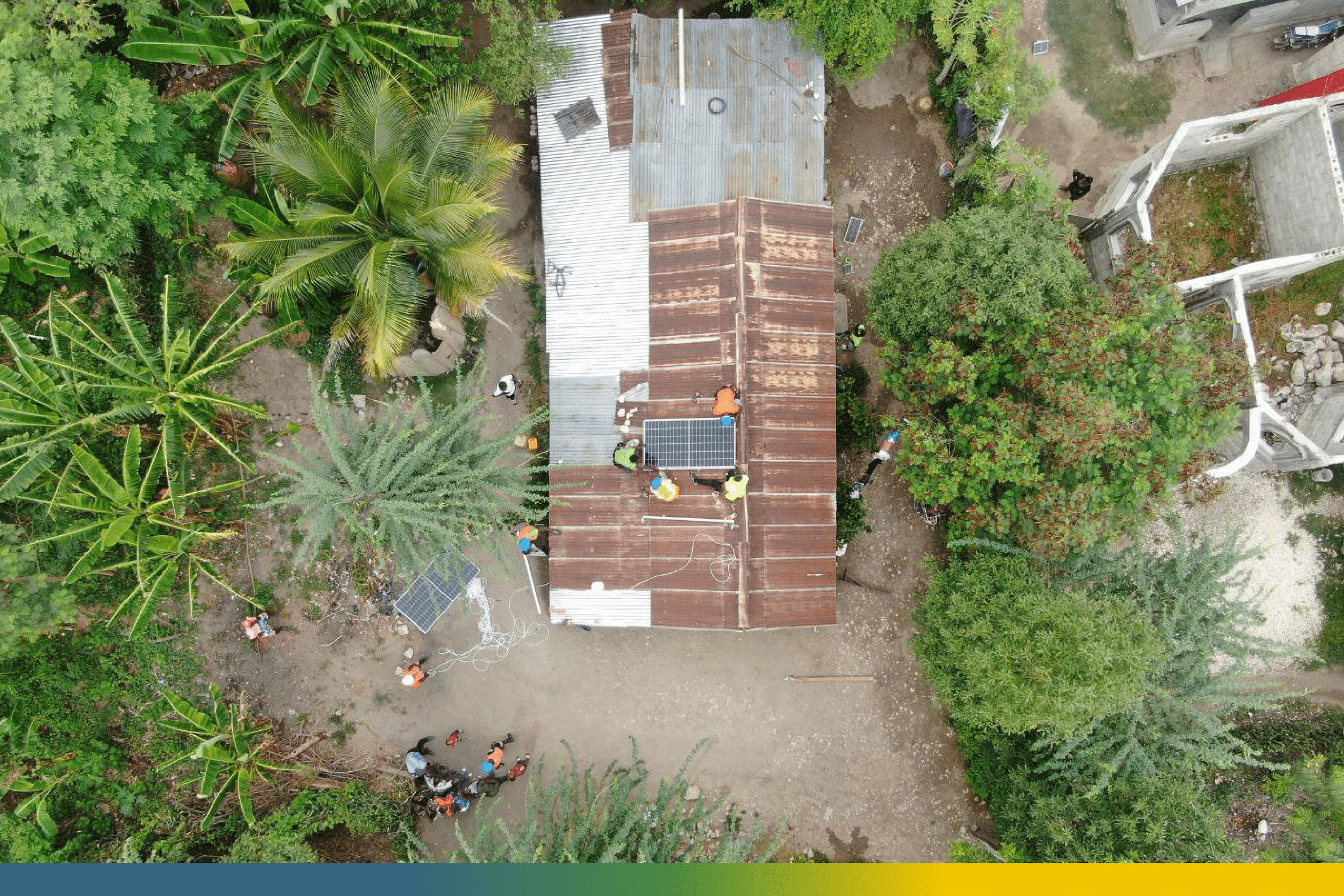 Alina Eneji providing sustainable electricity to homes in Haiti