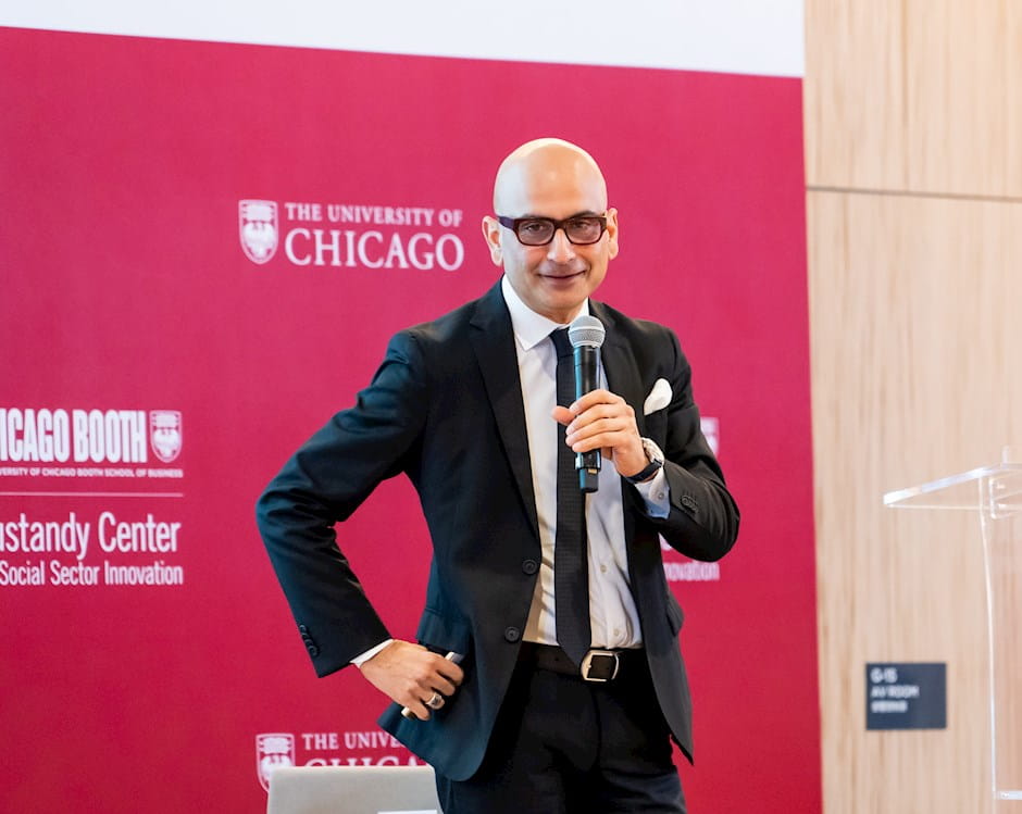 Haresh Dear Rustandy Center Year in Review 2023–24 - Rustandy Center | Chicago Booth