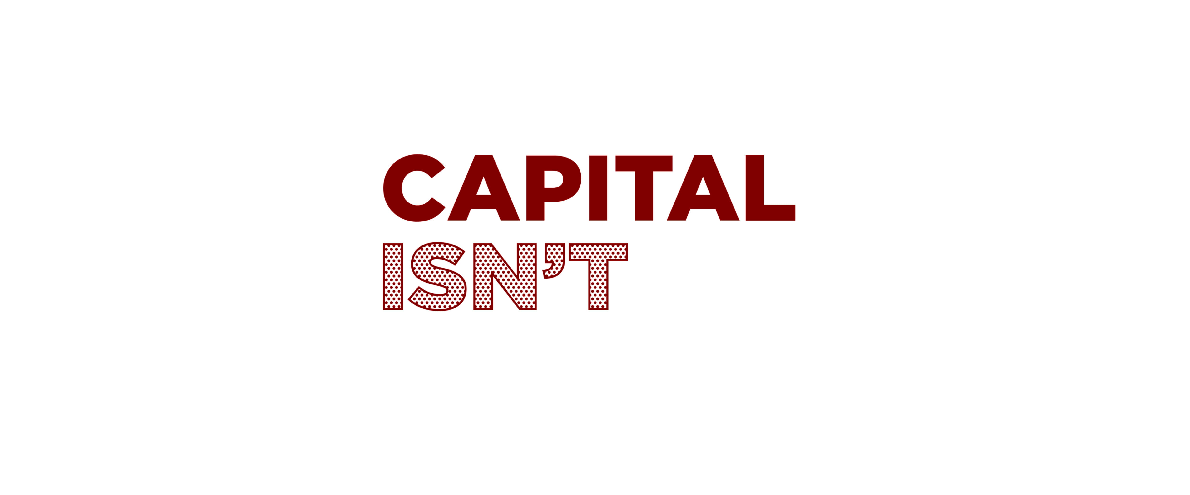 Capital Isn't logo