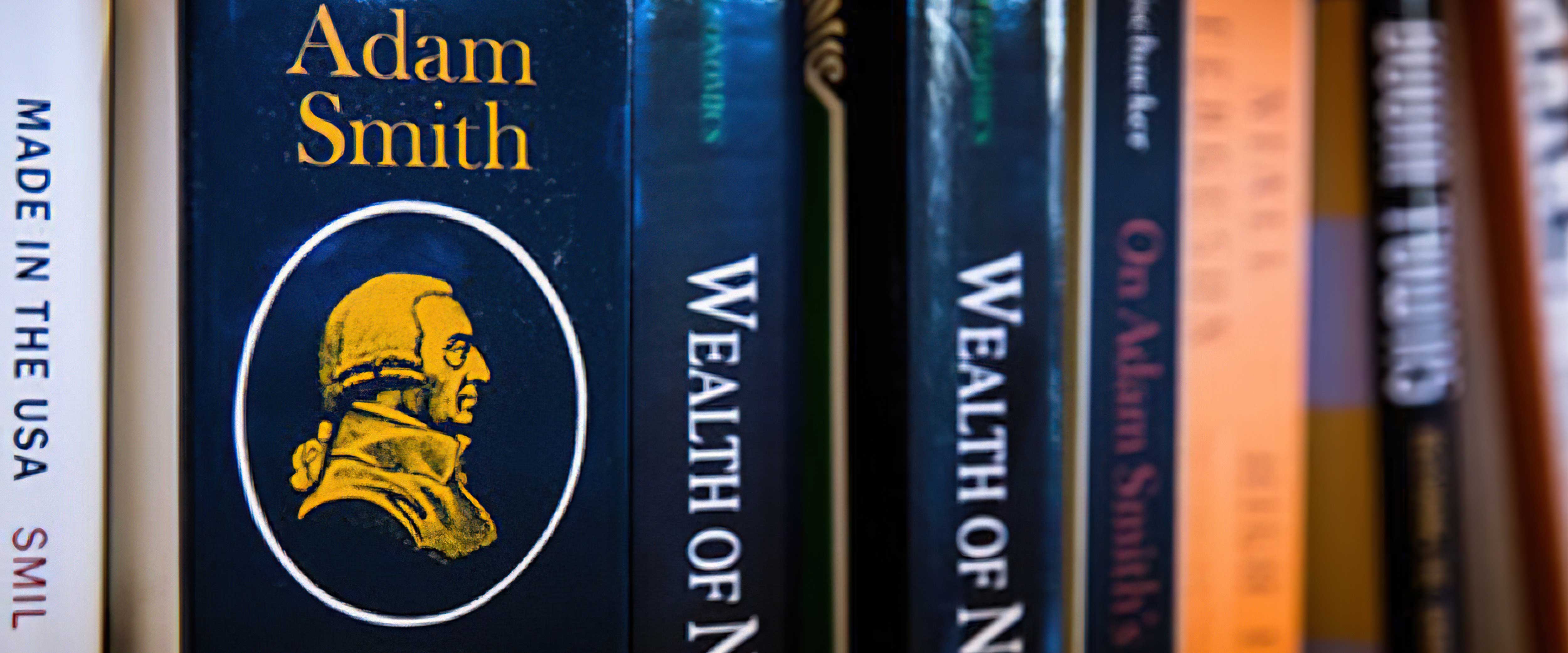 Book of Adam Smith's "The Wealth of Nations"