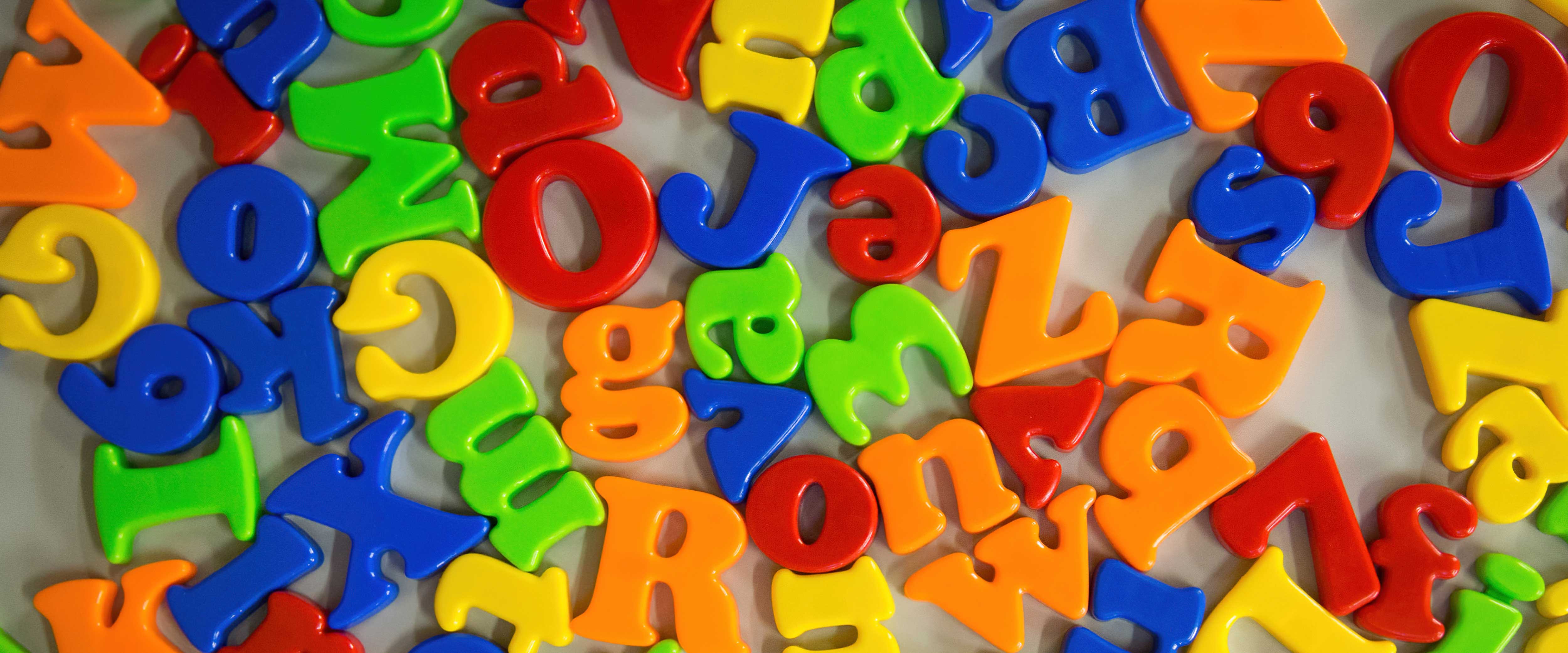 Magnet words and letters