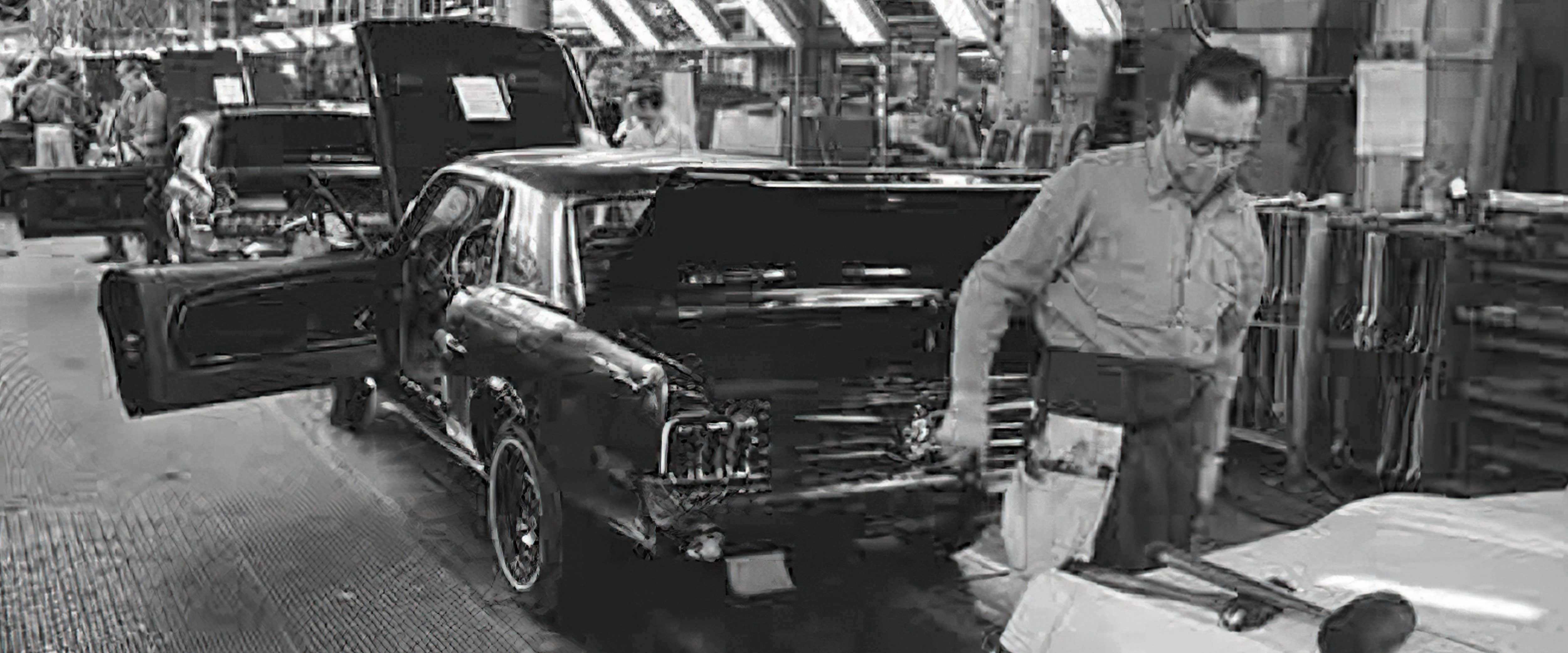 Vintage auto plant line