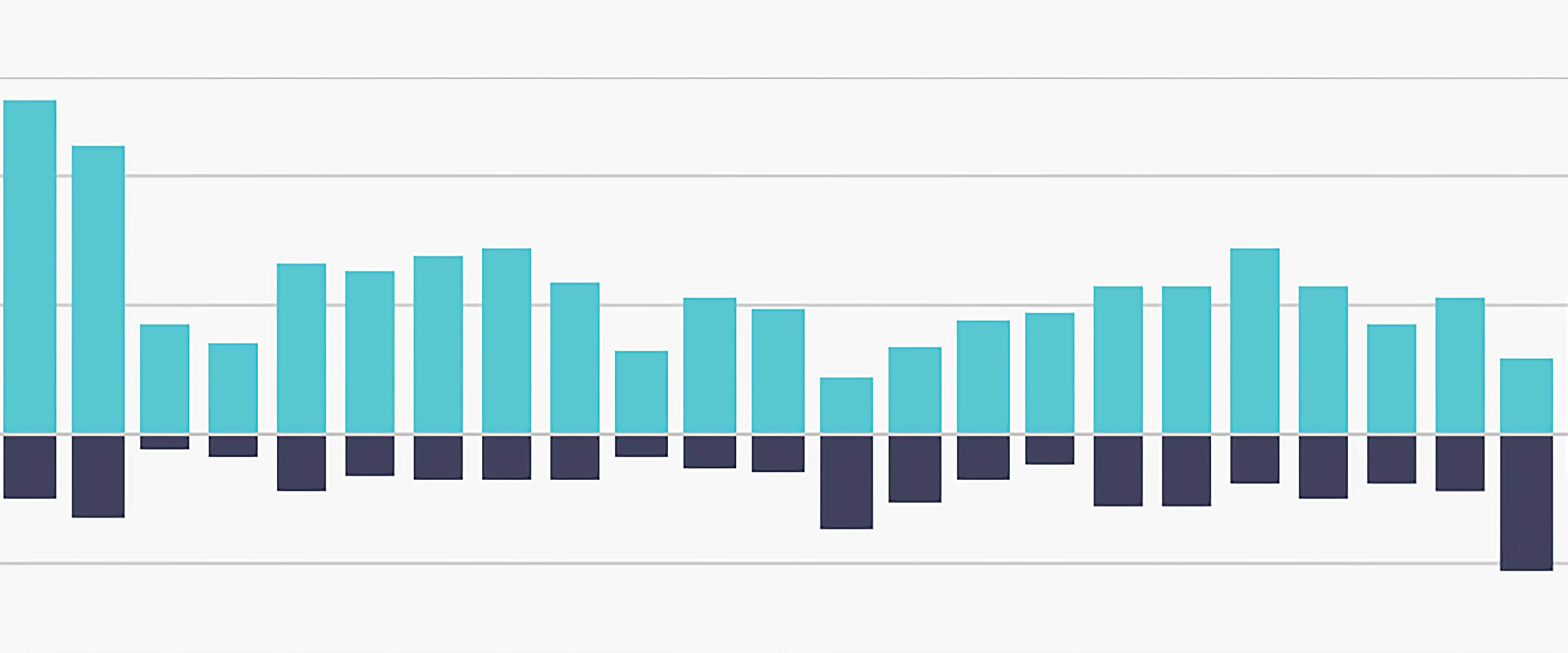 Line graph illustration