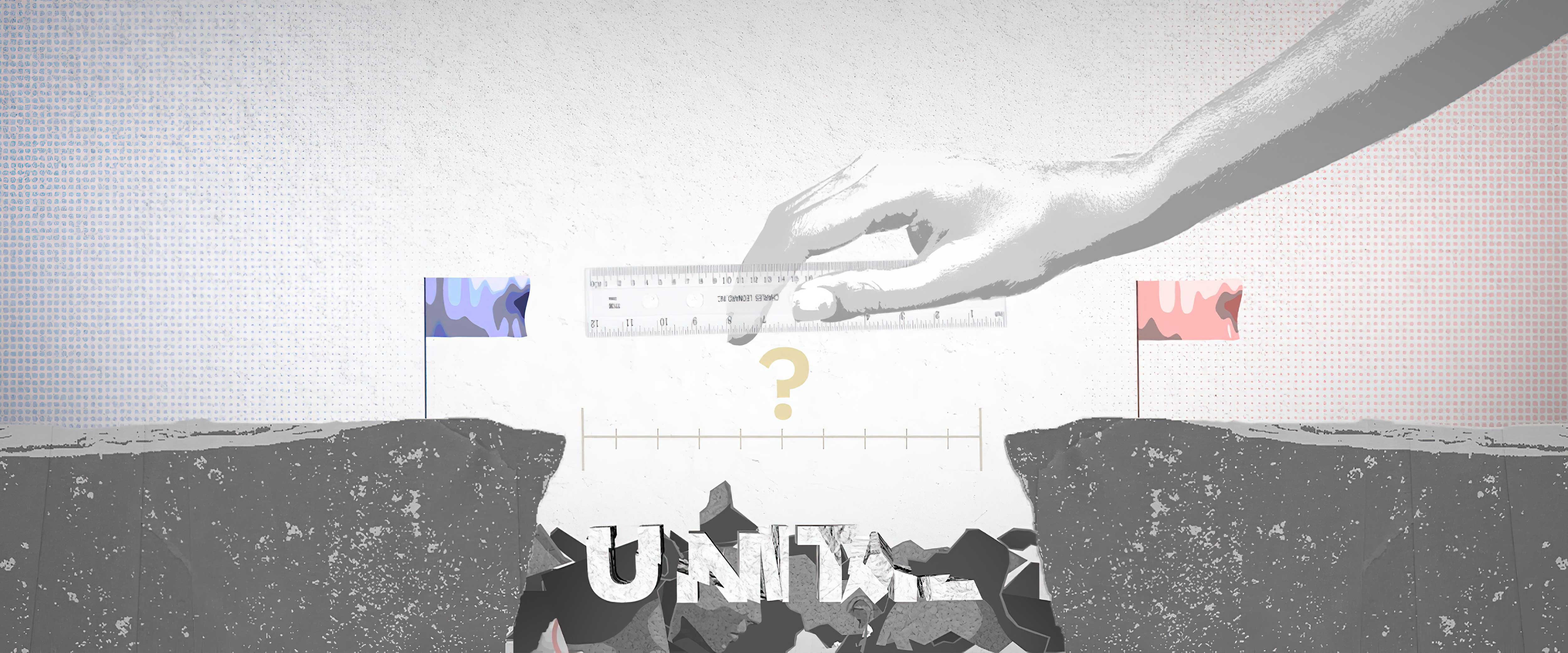 Hand over American divide