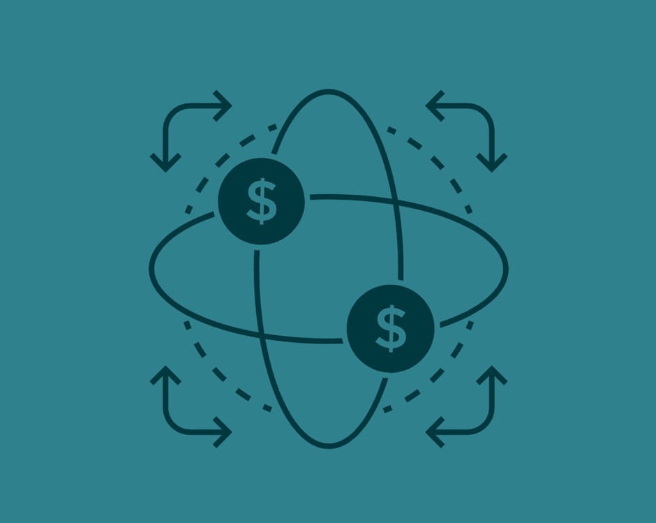 Financial model icon