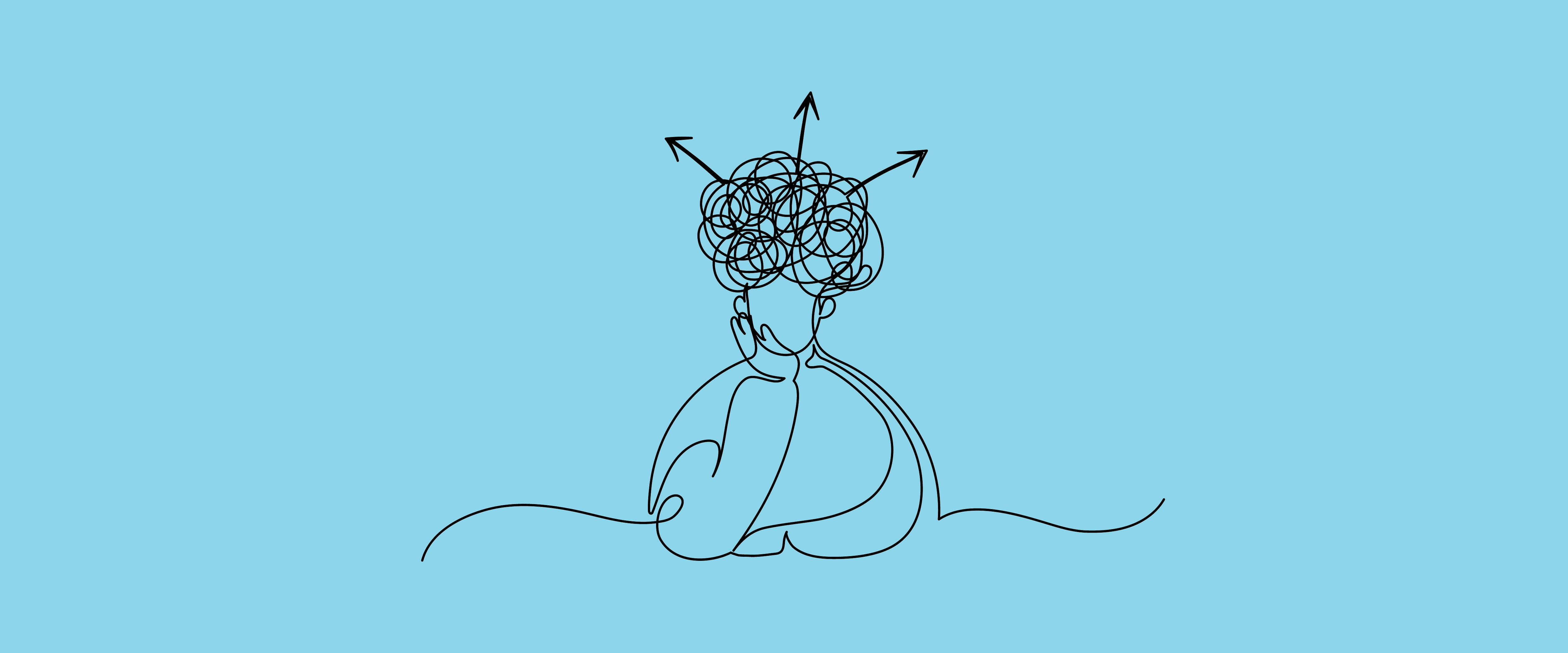 Person thinking