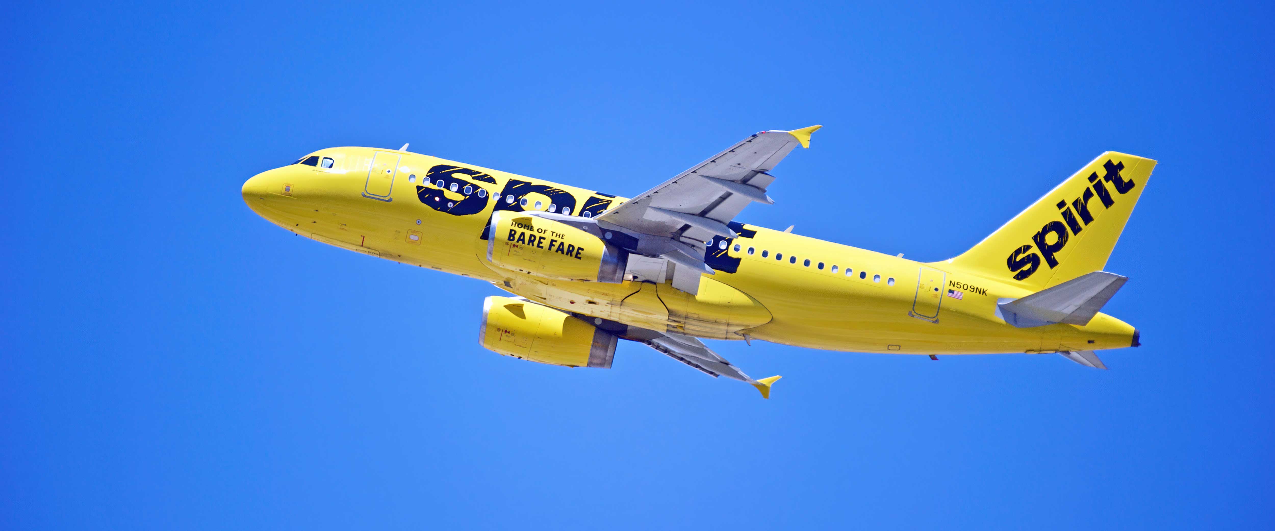 Spirit Airlines airplane