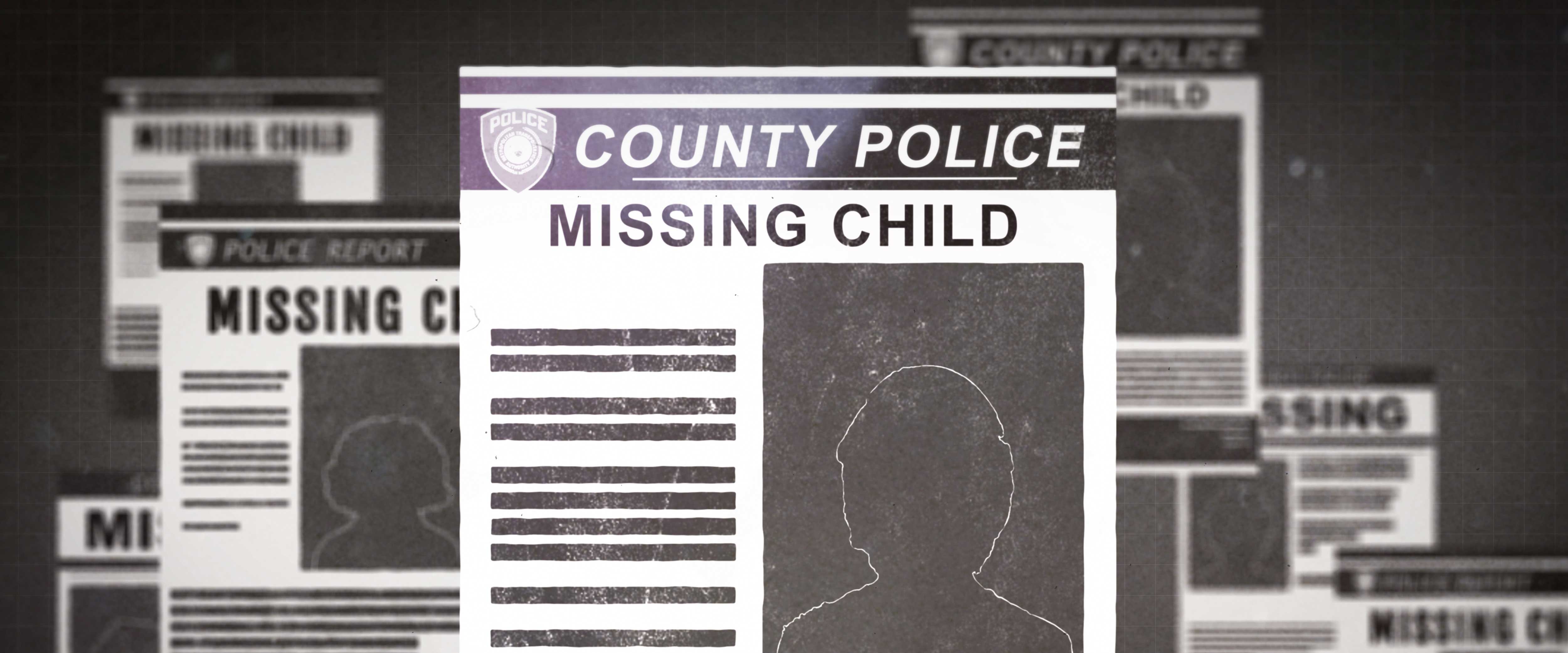 Posters for missing children